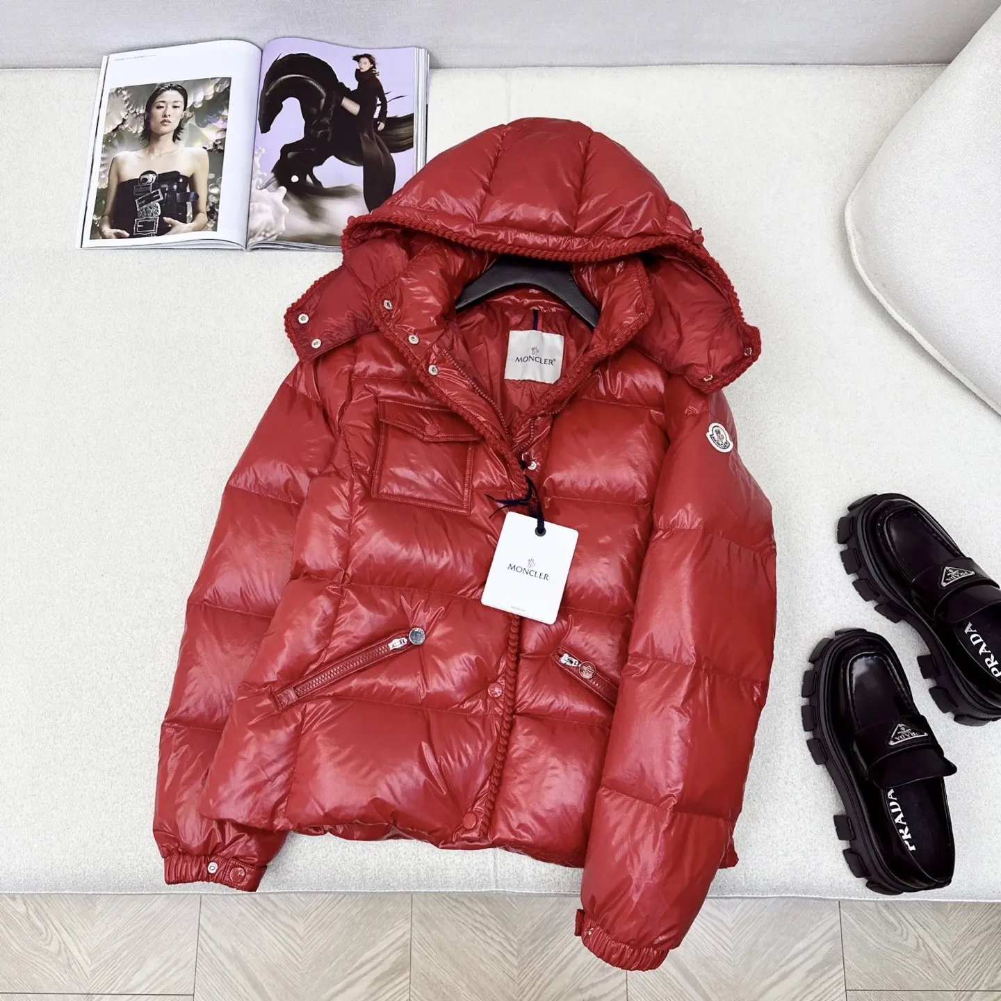 Glarein Hooded Down Puffer Jacket D59022177 — view 5