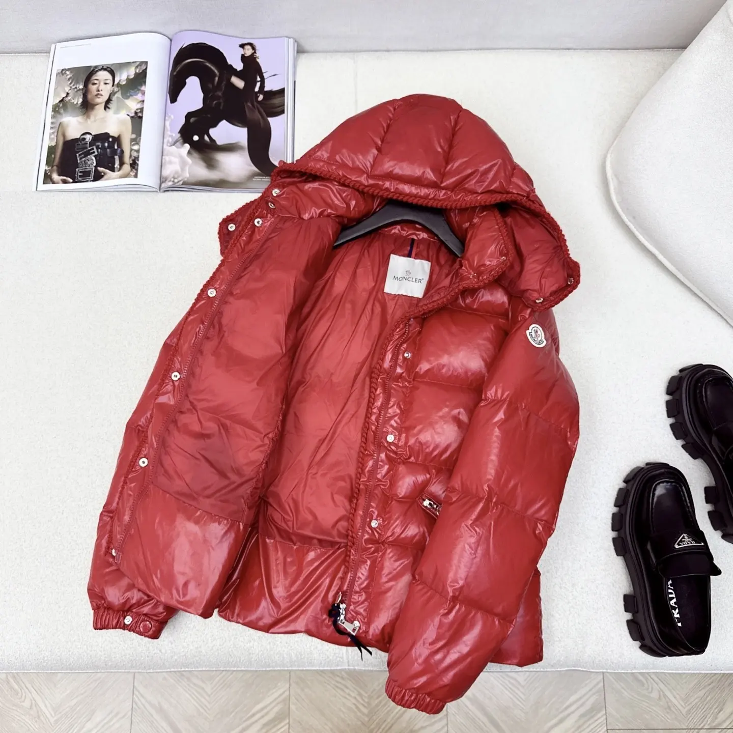 Glarein Hooded Down Puffer Jacket D59022177 — view 8