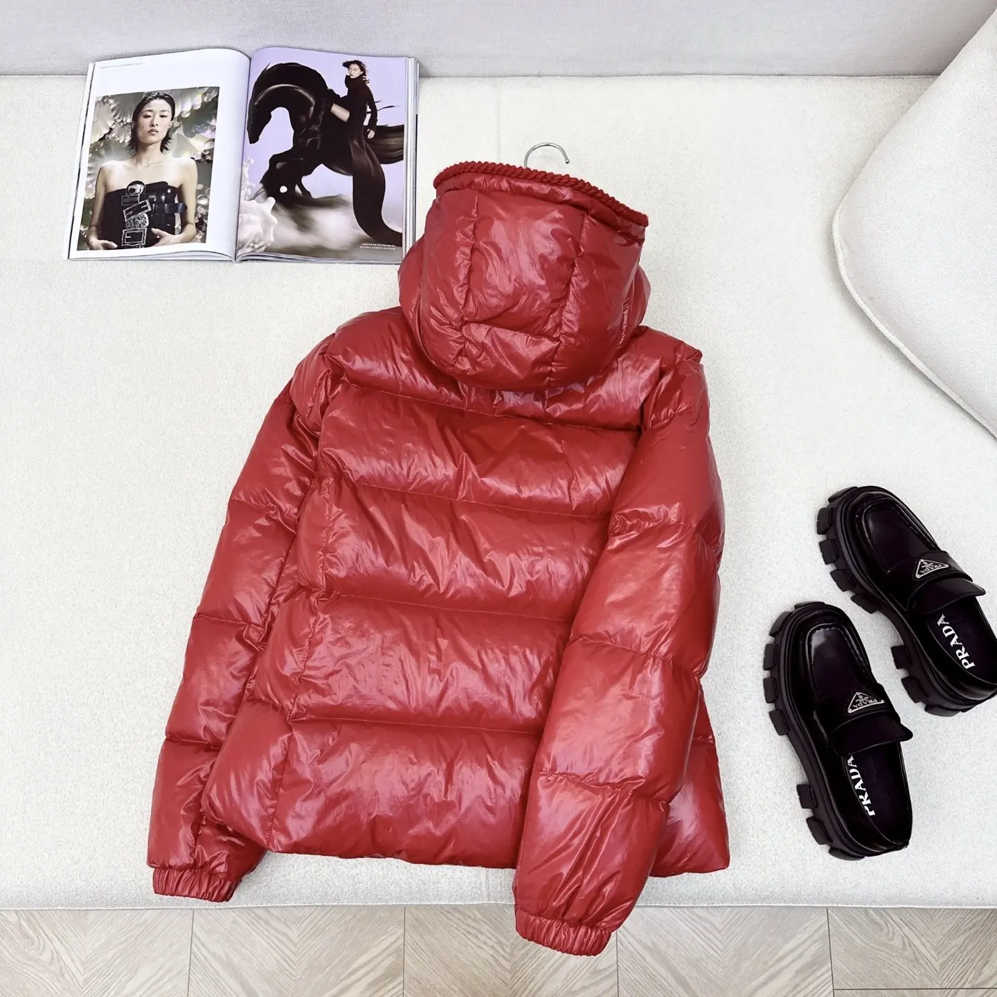 Glarein Hooded Down Puffer Jacket D59022177 — view 9