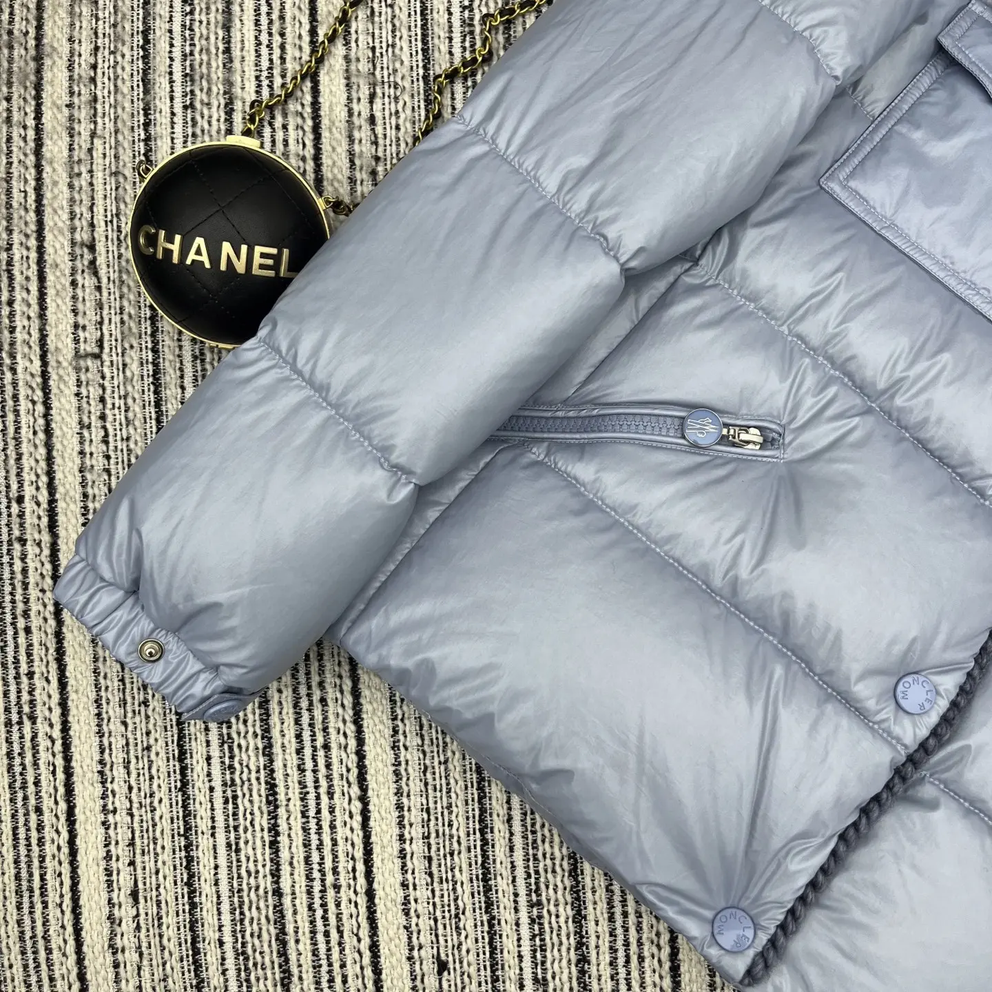 Glarein Hooded Quilted Down Jacket D59022175 — view 6