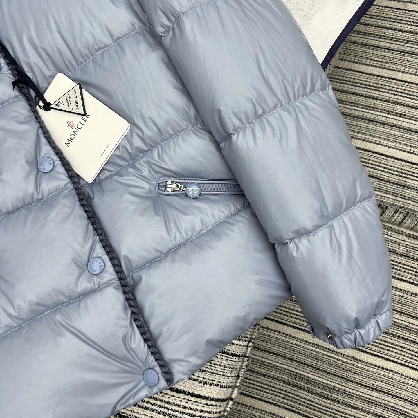 Glarein Hooded Quilted Down Jacket D59022175 — view 7