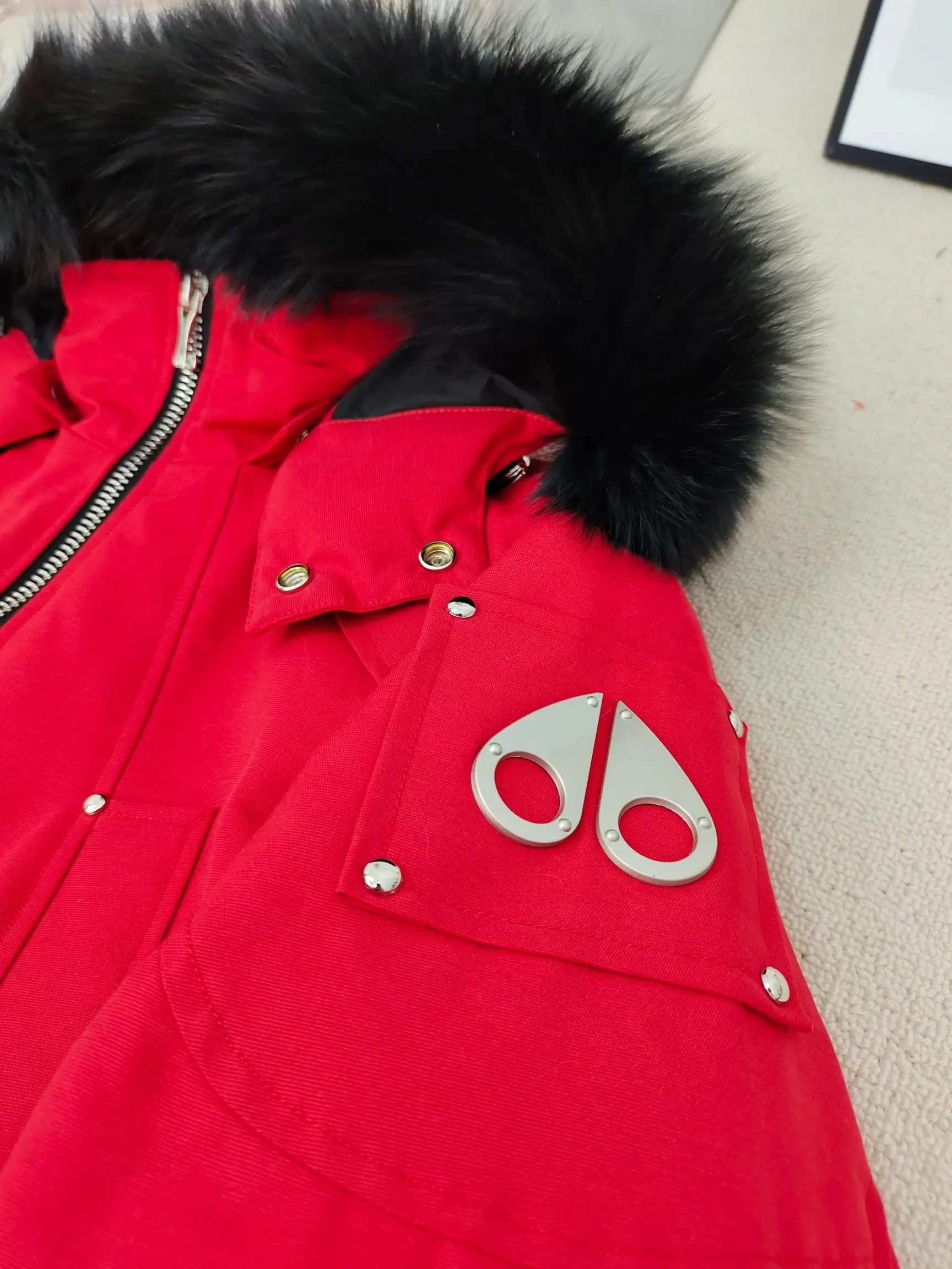 Ballistic Bomber Fur-Trimmed Down Jacket D60022222 — view 5