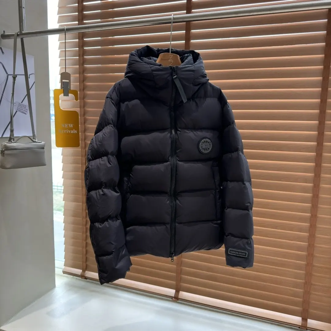 Black Label Hooded Down Puffer Jacket D60022232 — view 2