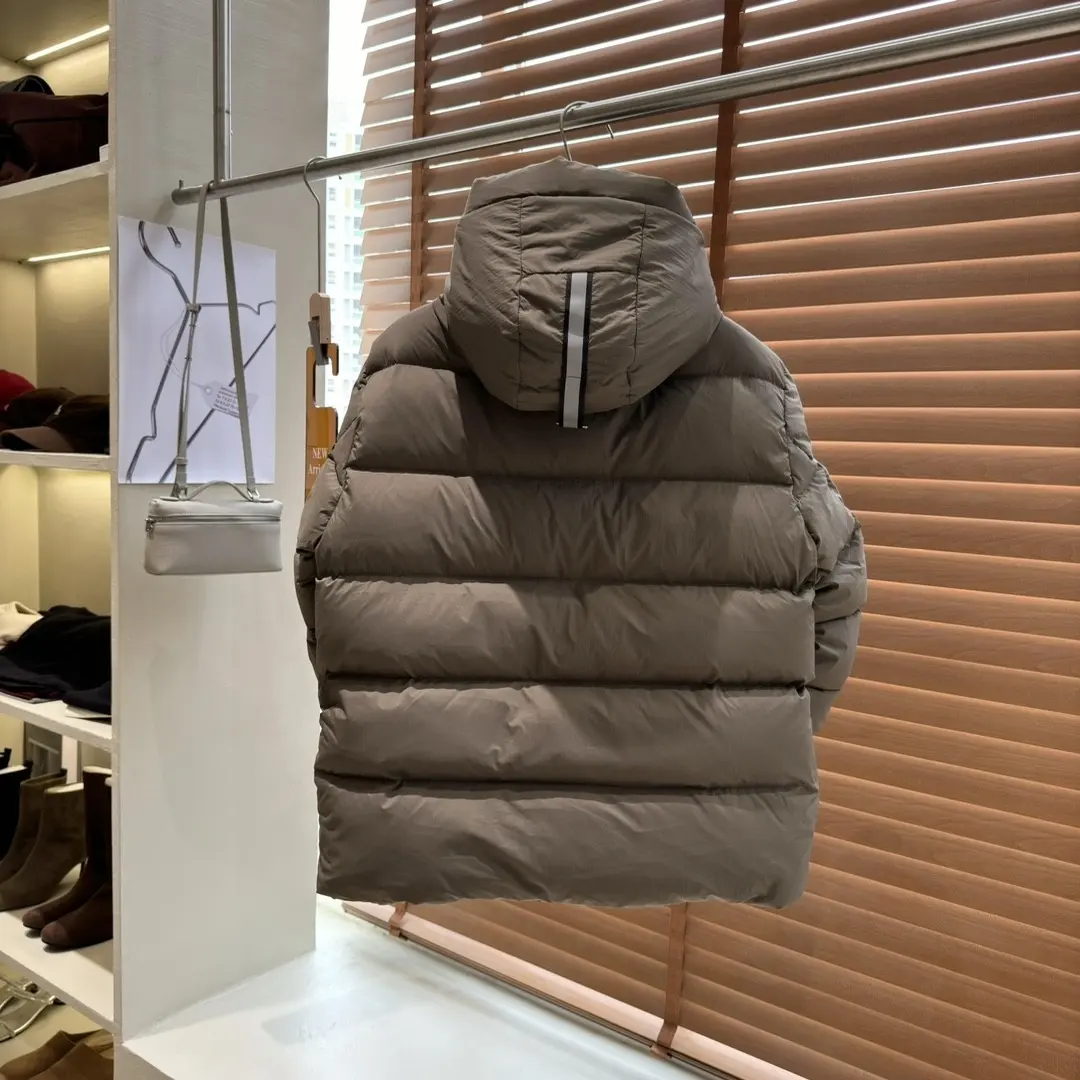 Black Label Hooded Down Puffer Jacket D60022233 — view 6