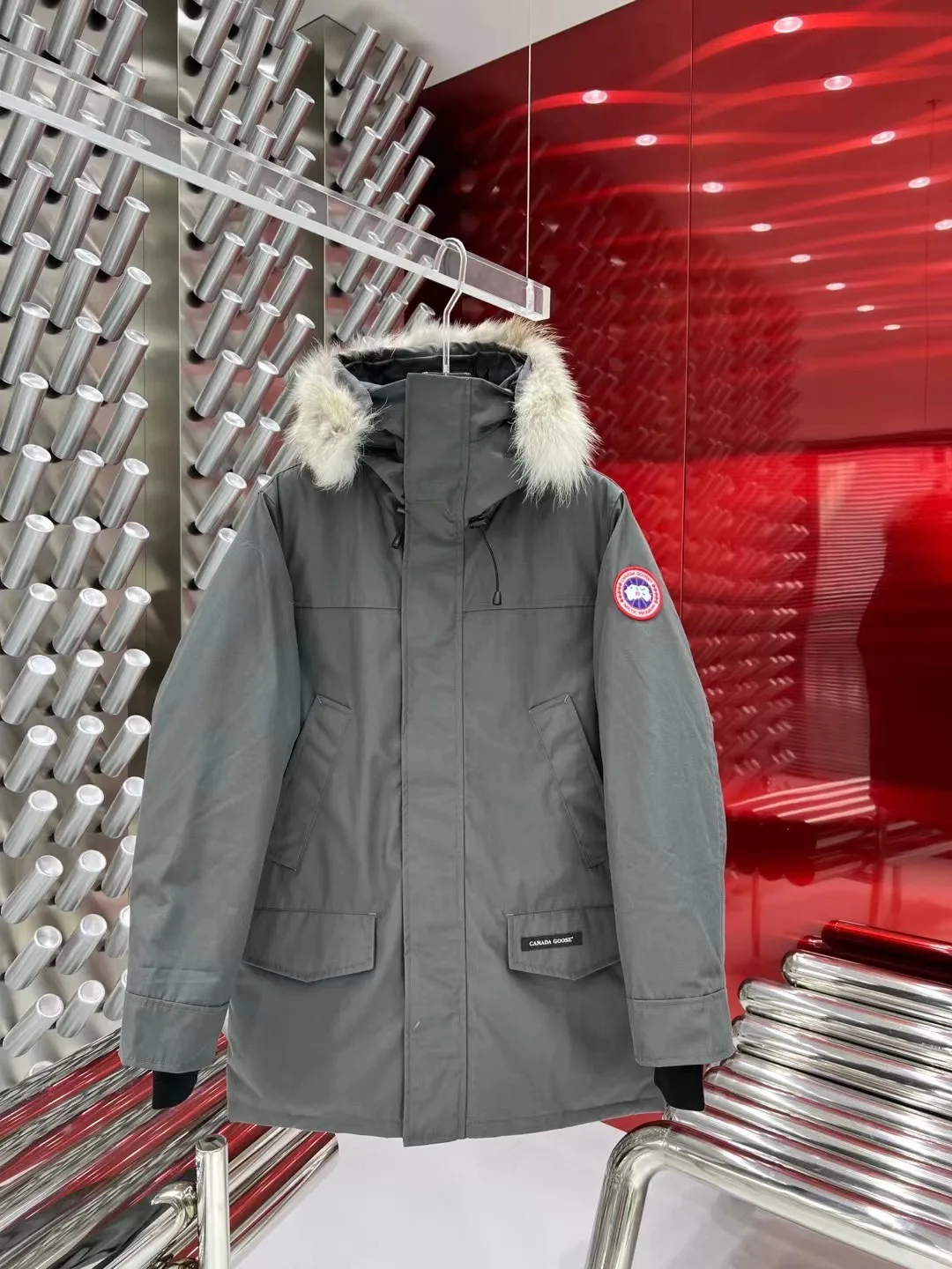 Fur-Trimmed Down-Filled Parka D60022252
