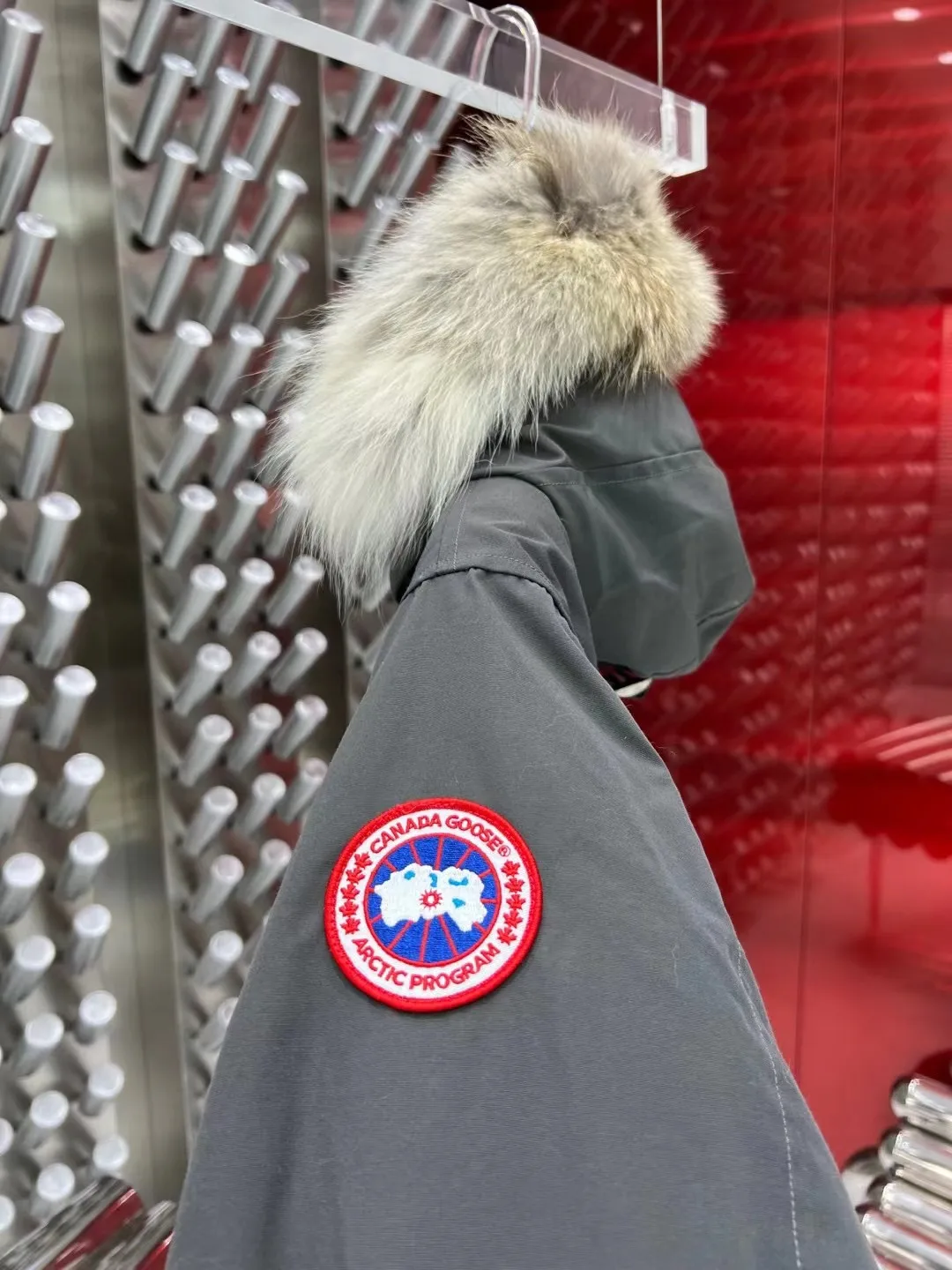 Fur-Trimmed Down-Filled Parka D60022252 — view 5