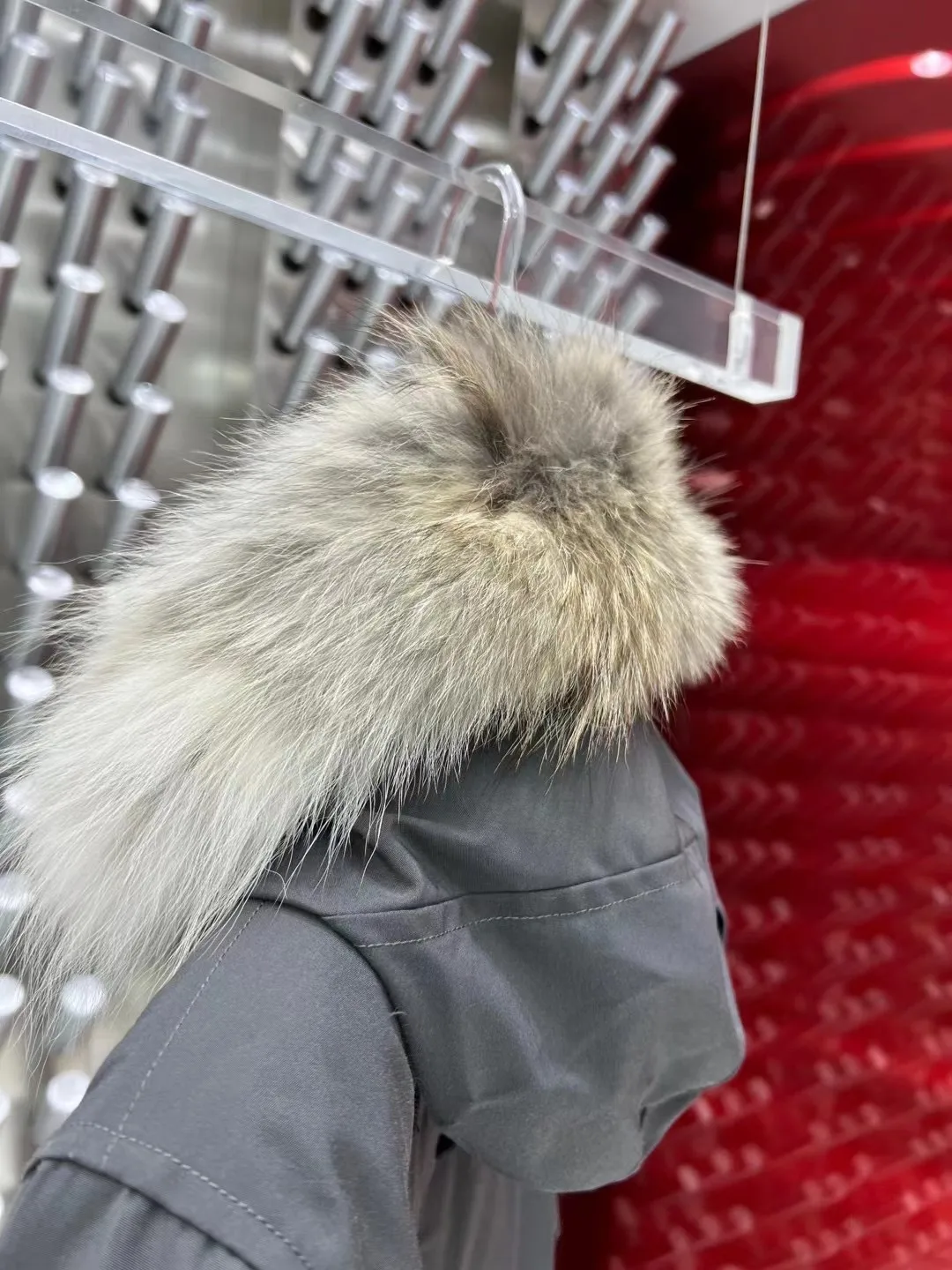 Fur-Trimmed Down-Filled Parka D60022252 — view 6