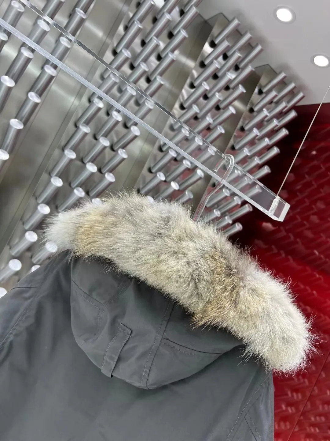 Fur-Trimmed Down-Filled Parka D60022252 — view 9