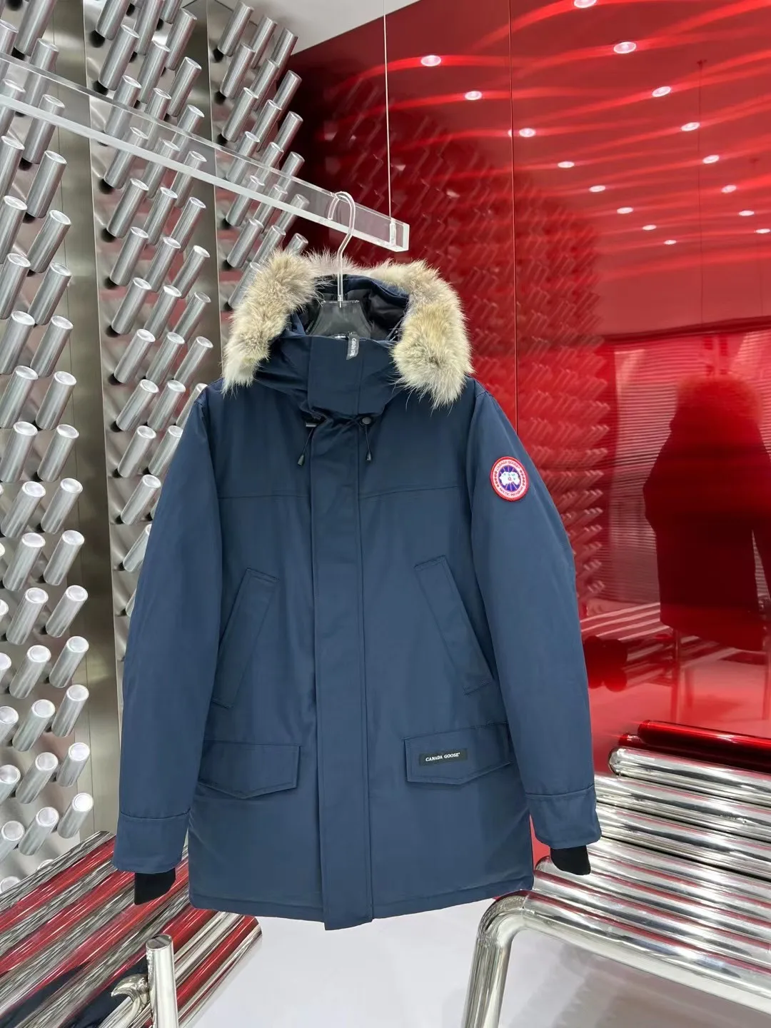 Fur-Trimmed Down-Filled Parka D60022251