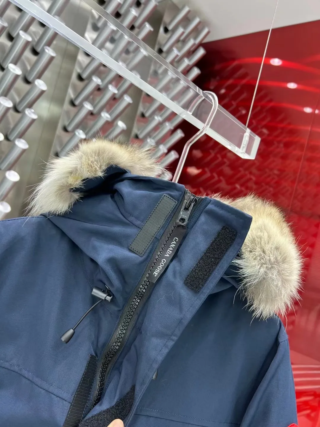 Fur-Trimmed Down-Filled Parka D60022251 — view 4