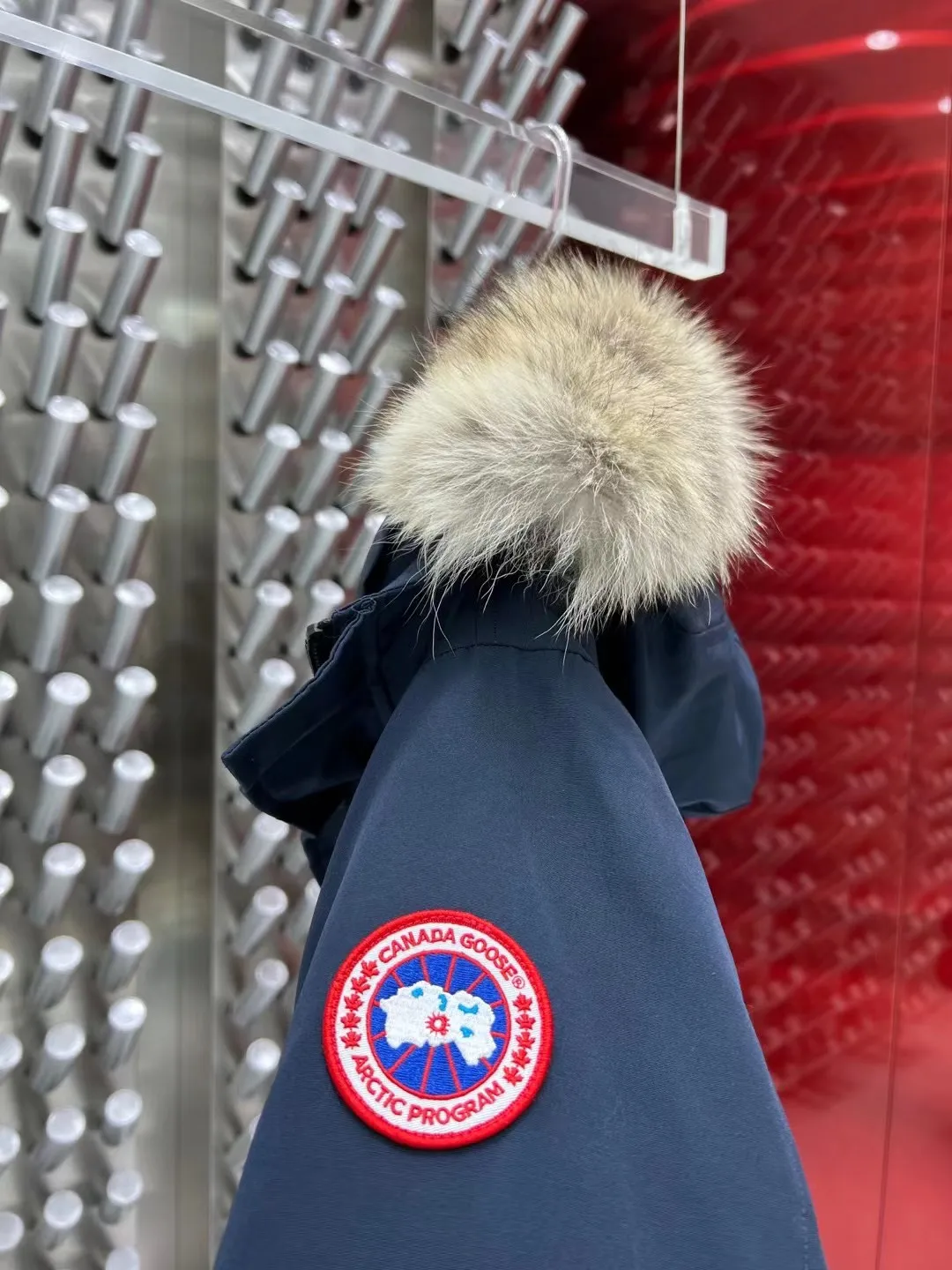 Fur-Trimmed Down-Filled Parka D60022251 — view 6