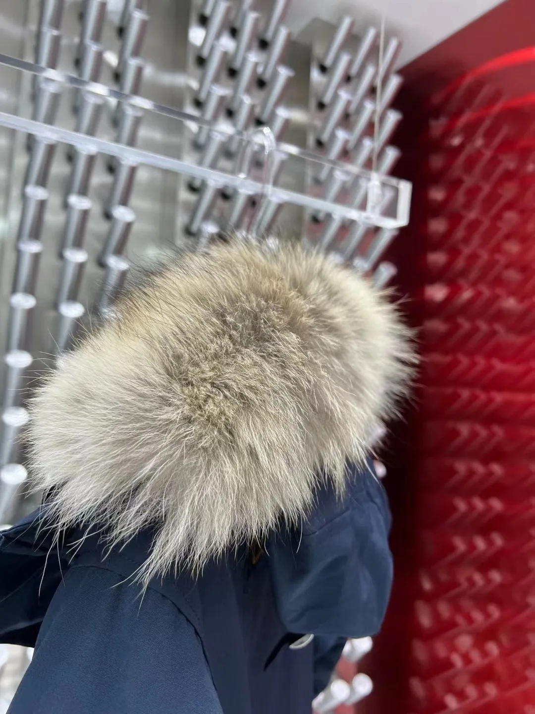 Fur-Trimmed Down-Filled Parka D60022251 — view 7