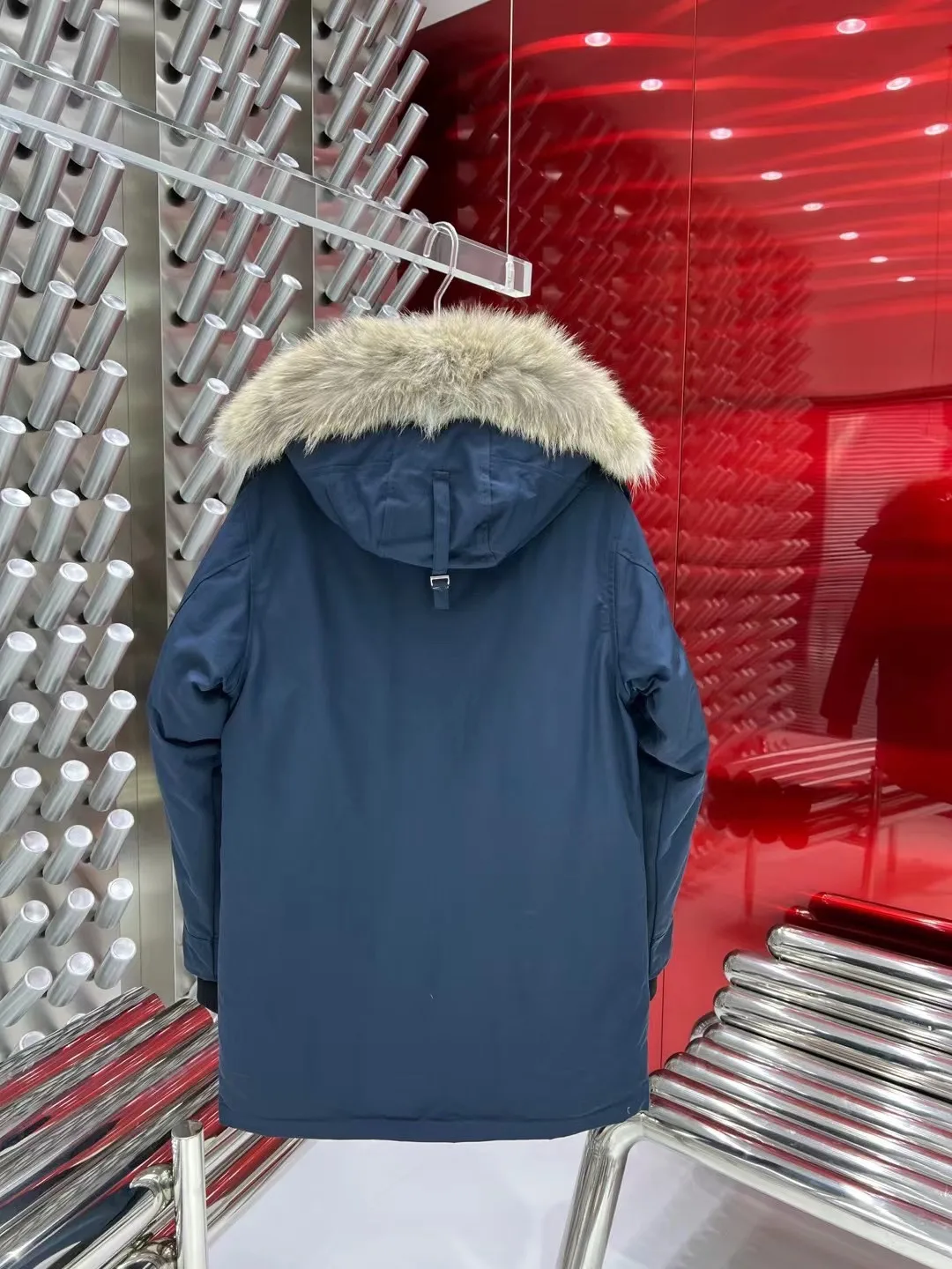 Fur-Trimmed Down-Filled Parka D60022251 — view 8