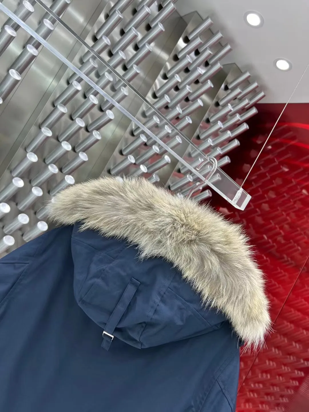 Fur-Trimmed Down-Filled Parka D60022251 — view 9