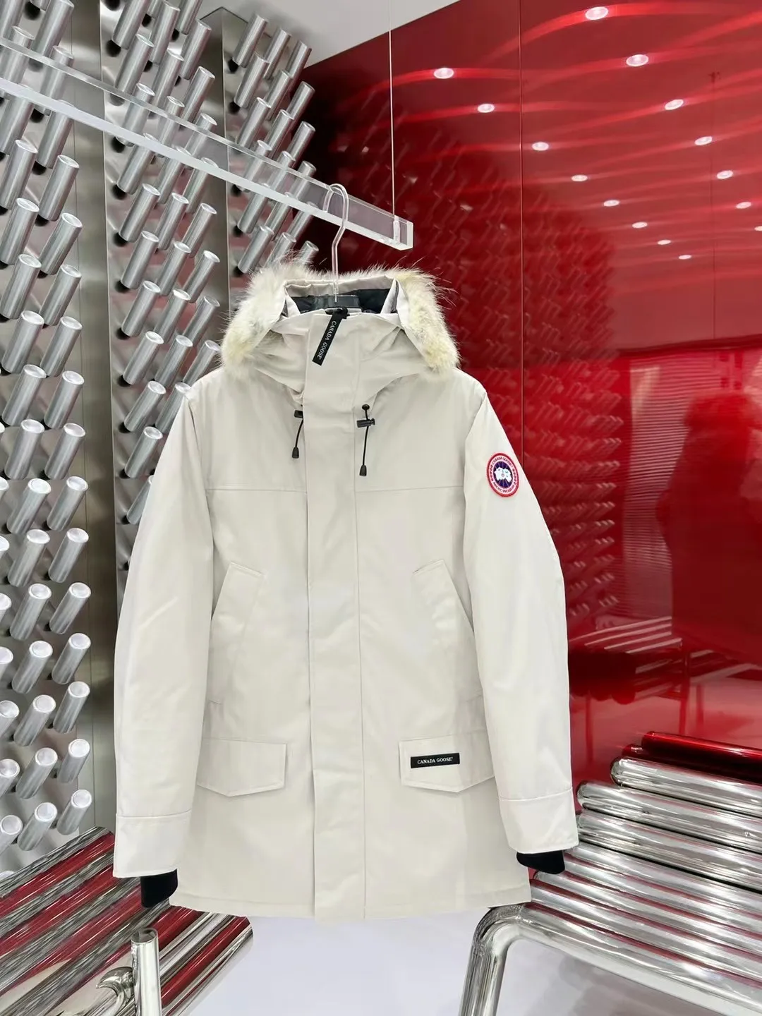 Fur-Trimmed Down-Filled Parka D60022253