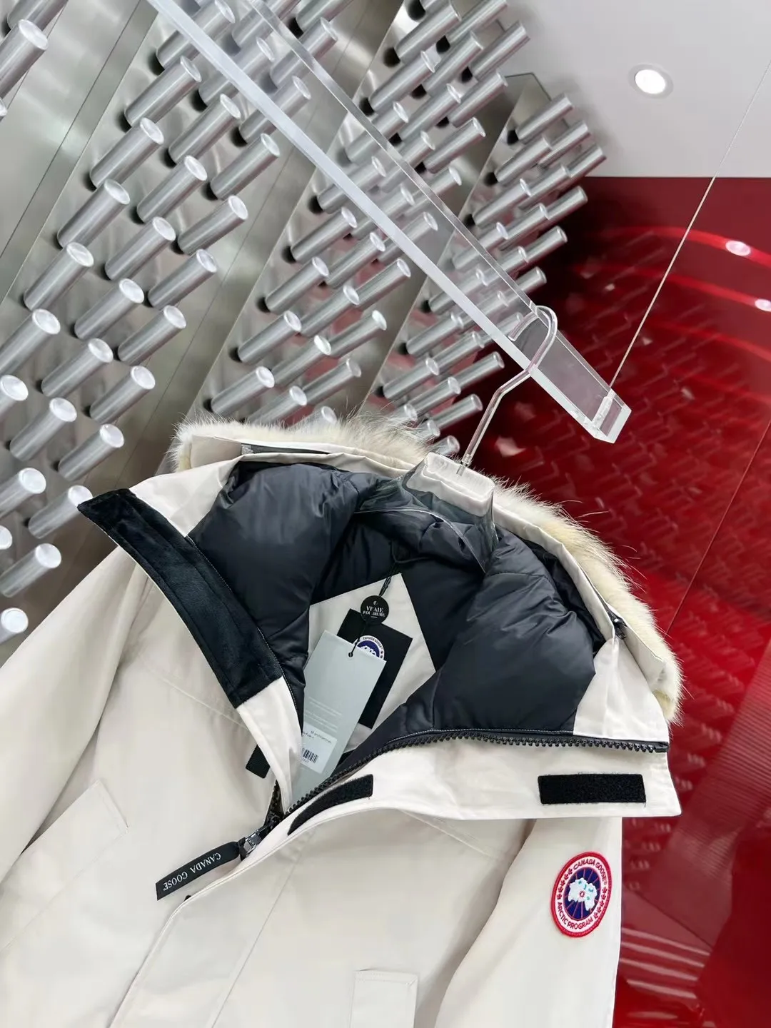 Fur-Trimmed Down-Filled Parka D60022253 — view 5