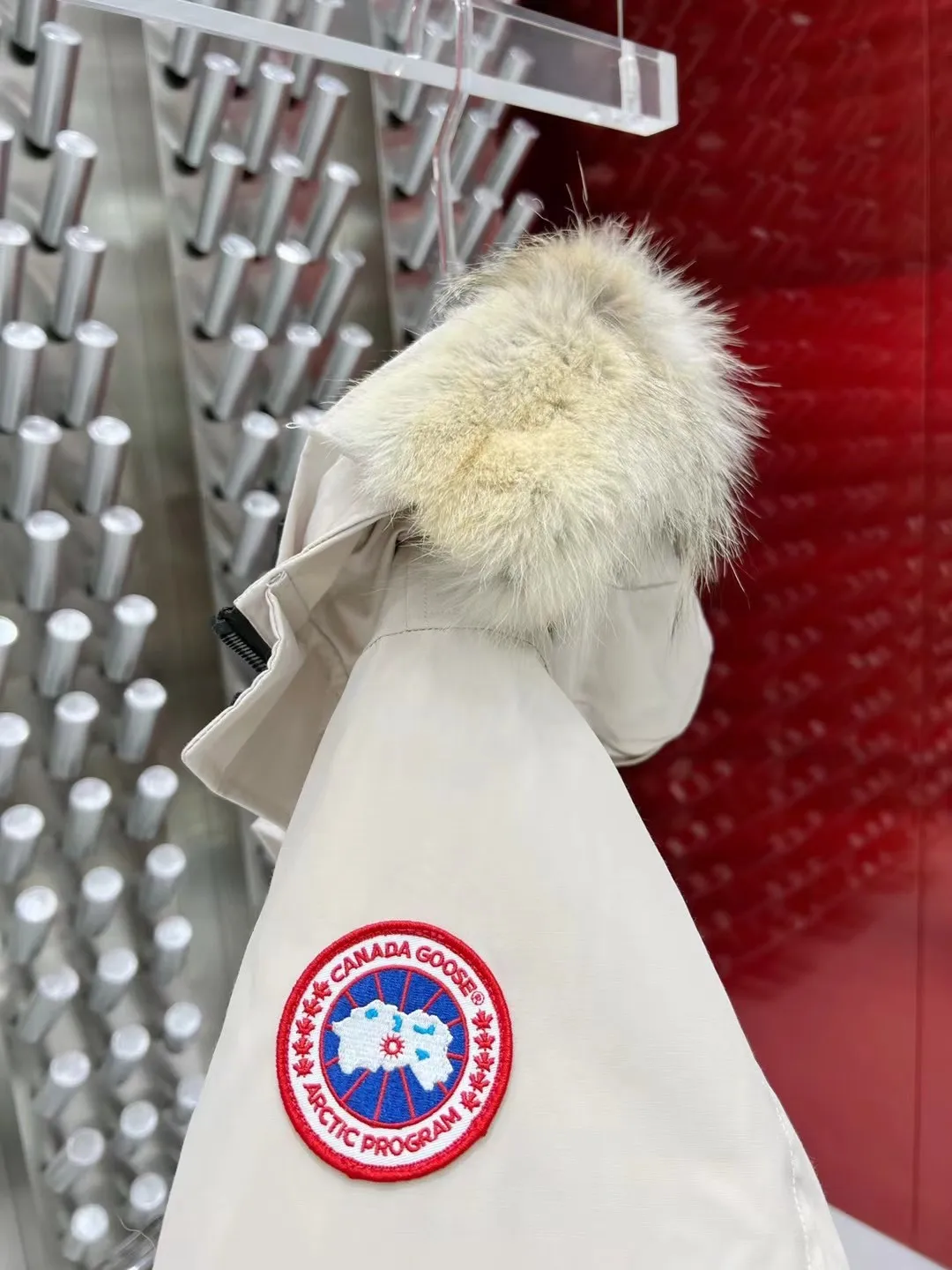 Fur-Trimmed Down-Filled Parka D60022253 — view 6