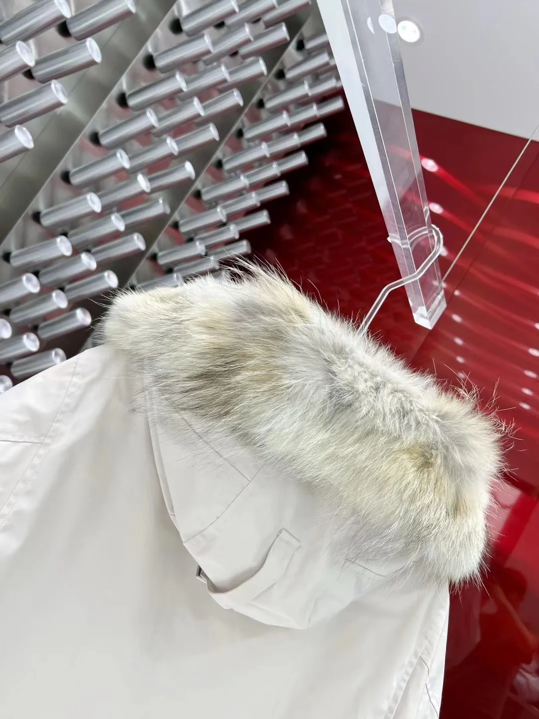 Fur-Trimmed Down-Filled Parka D60022253 — view 9