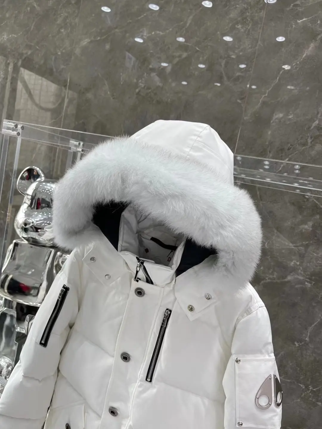 Moose Knuckles Fur-Trimmed Down Puffer Jacket D63022210 — view 5