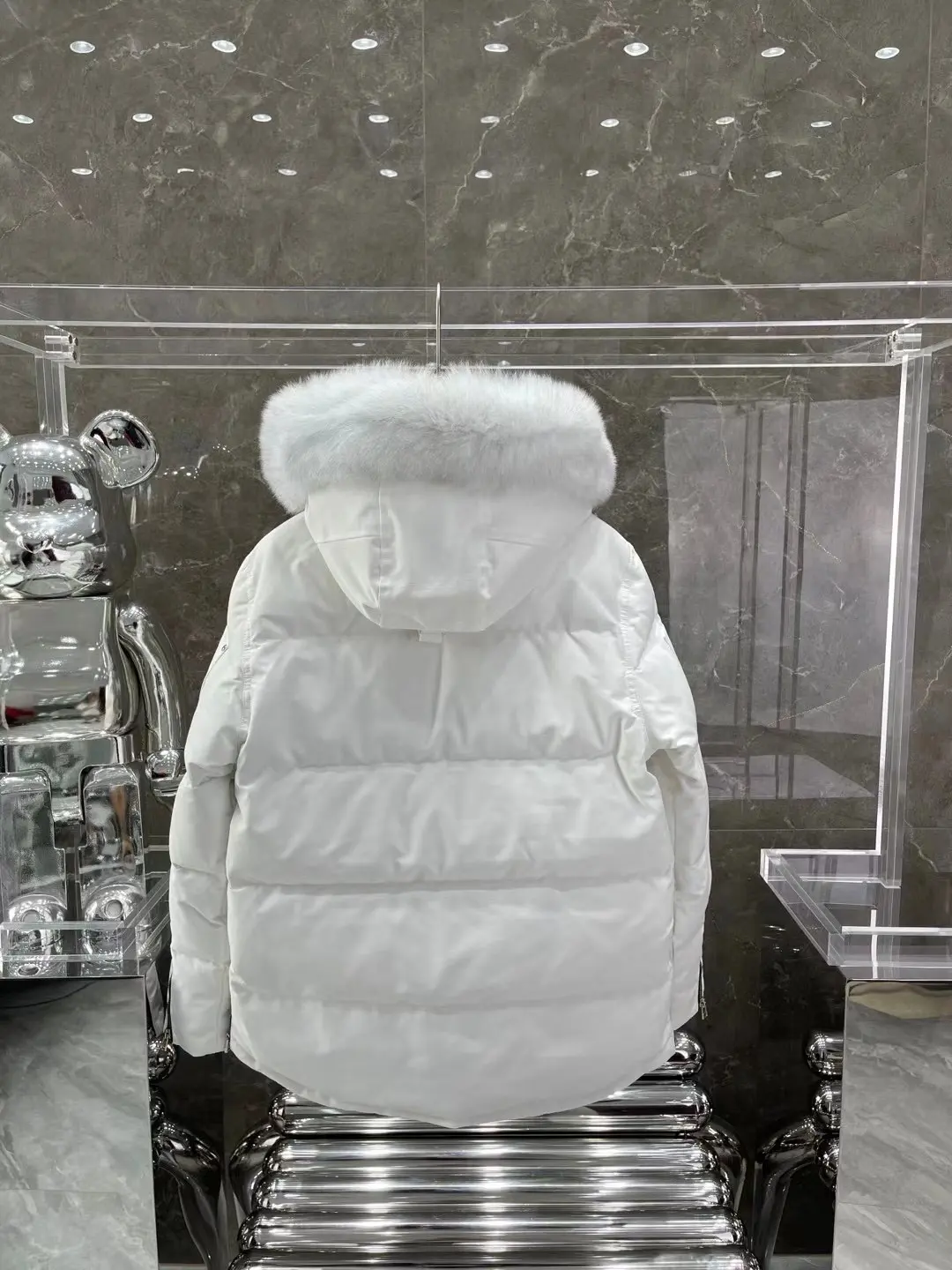 Moose Knuckles Fur-Trimmed Down Puffer Jacket D63022210 — view 6