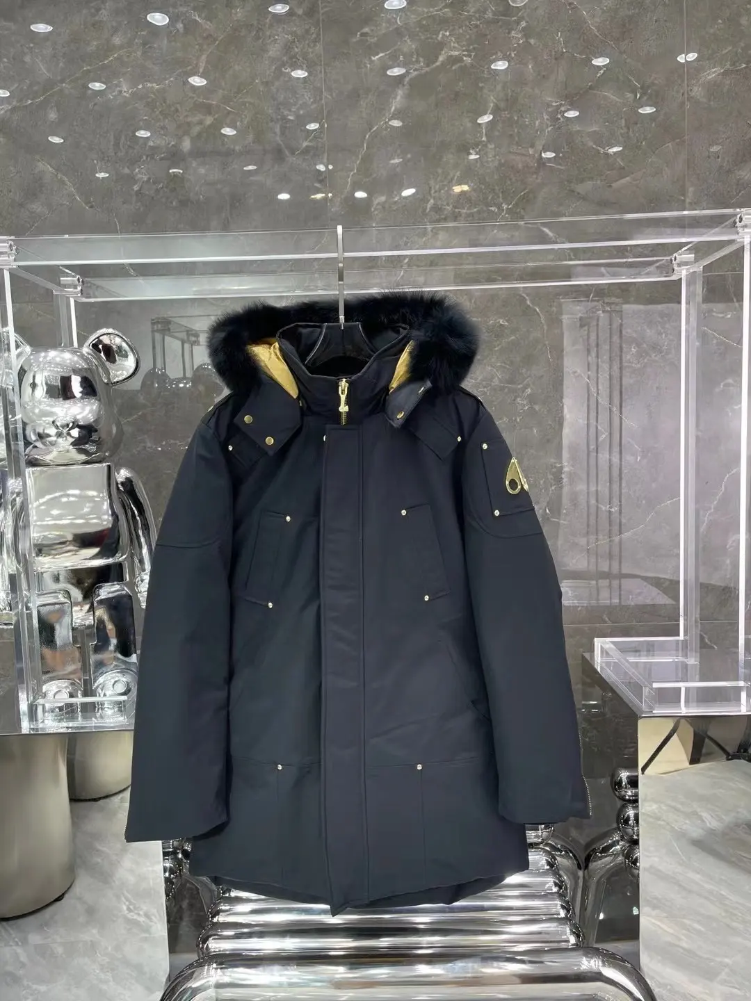 Moose Knuckles Fur-Trimmed Down Parka D73022217