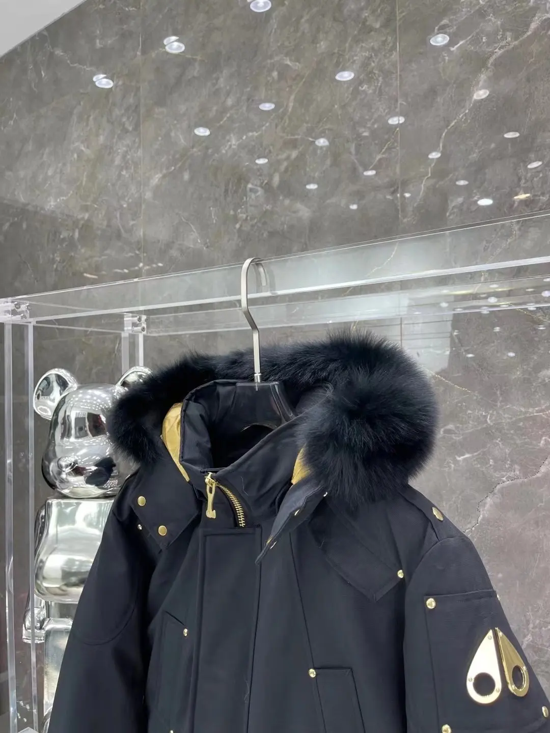Moose Knuckles Fur-Trimmed Down Parka D73022217 — view 3