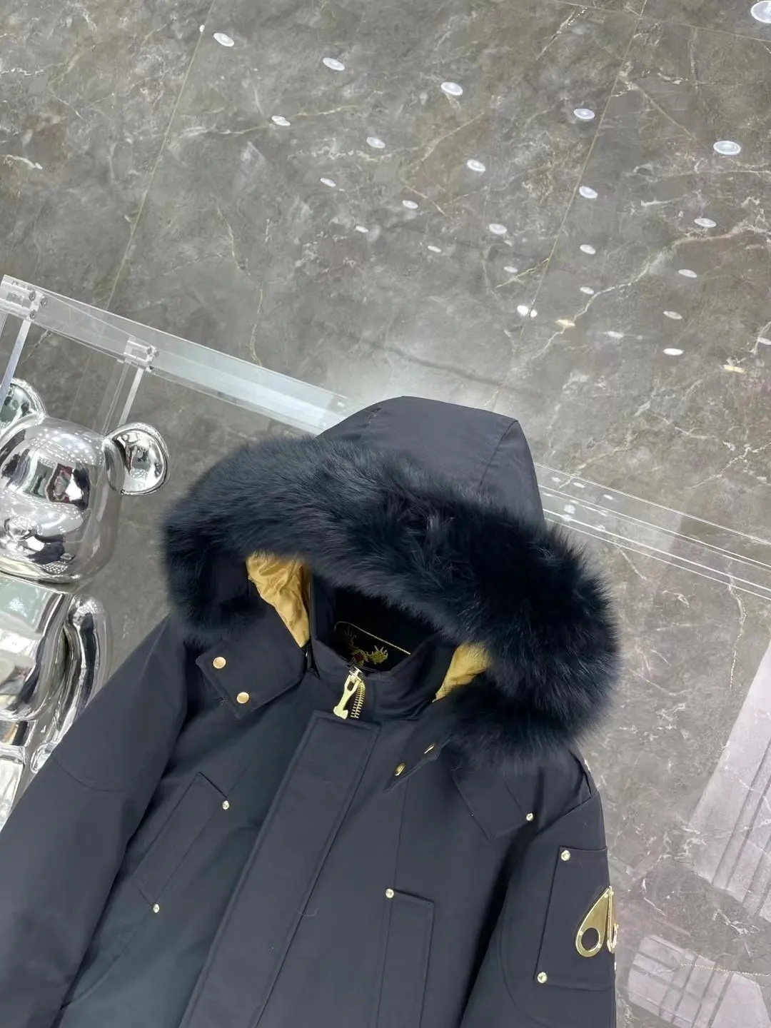 Moose Knuckles Fur-Trimmed Down Parka D73022217 — view 6
