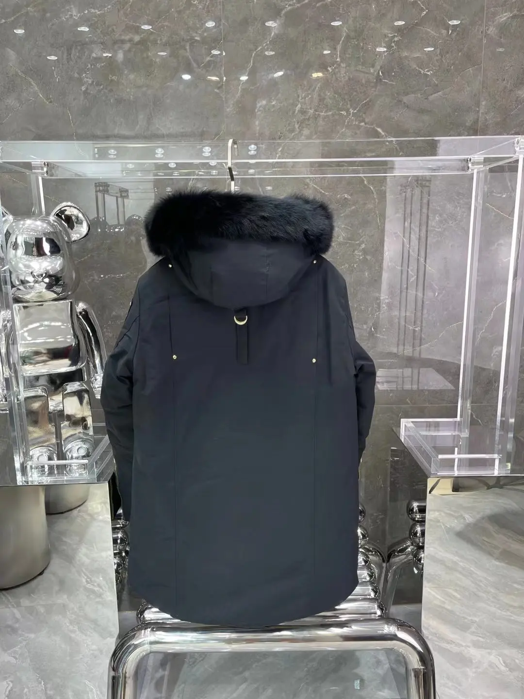 Moose Knuckles Fur-Trimmed Down Parka D73022217 — view 8