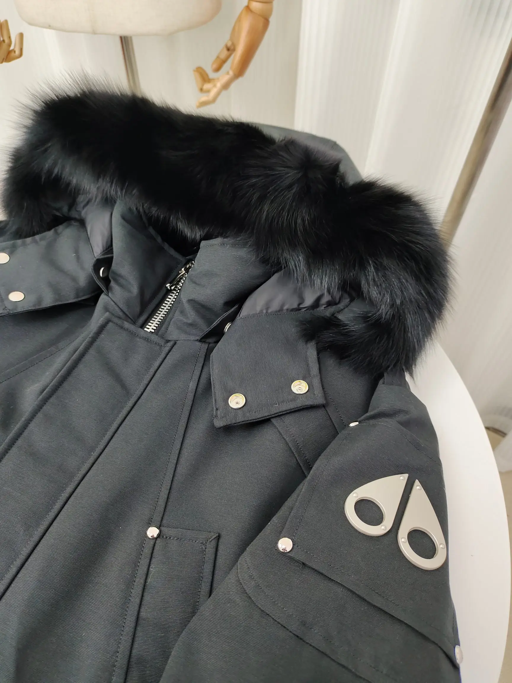 Moose Knuckles Fur-Trimmed Down Parka D73022216 — view 4