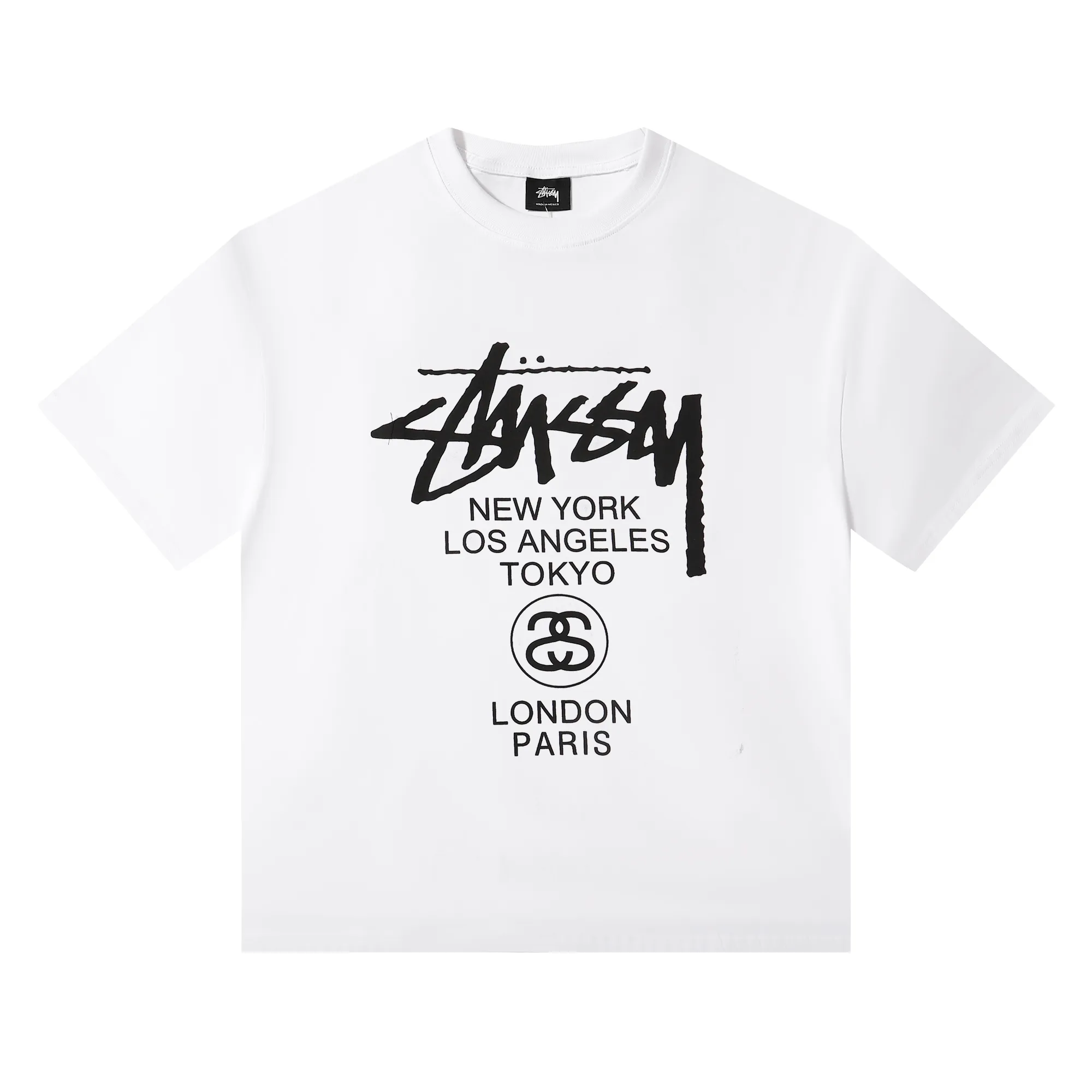 World Tour Logo-Print Cotton T-Shirt D4816153