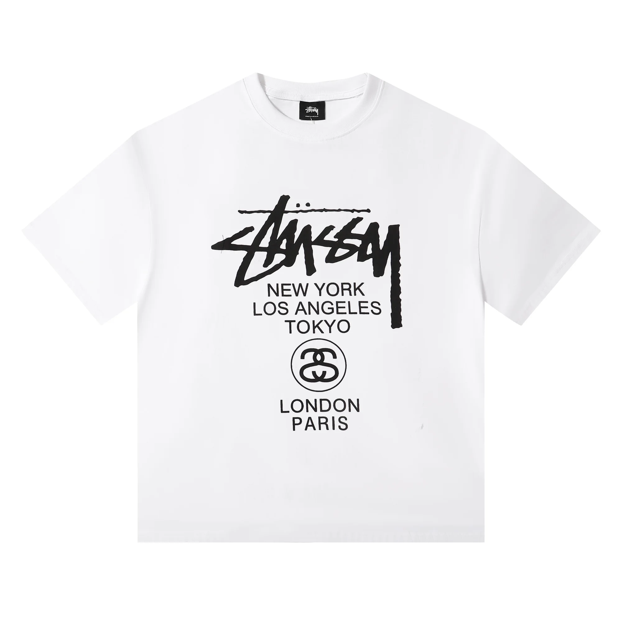 World Tour Logo-Print Cotton T-Shirt D4816153