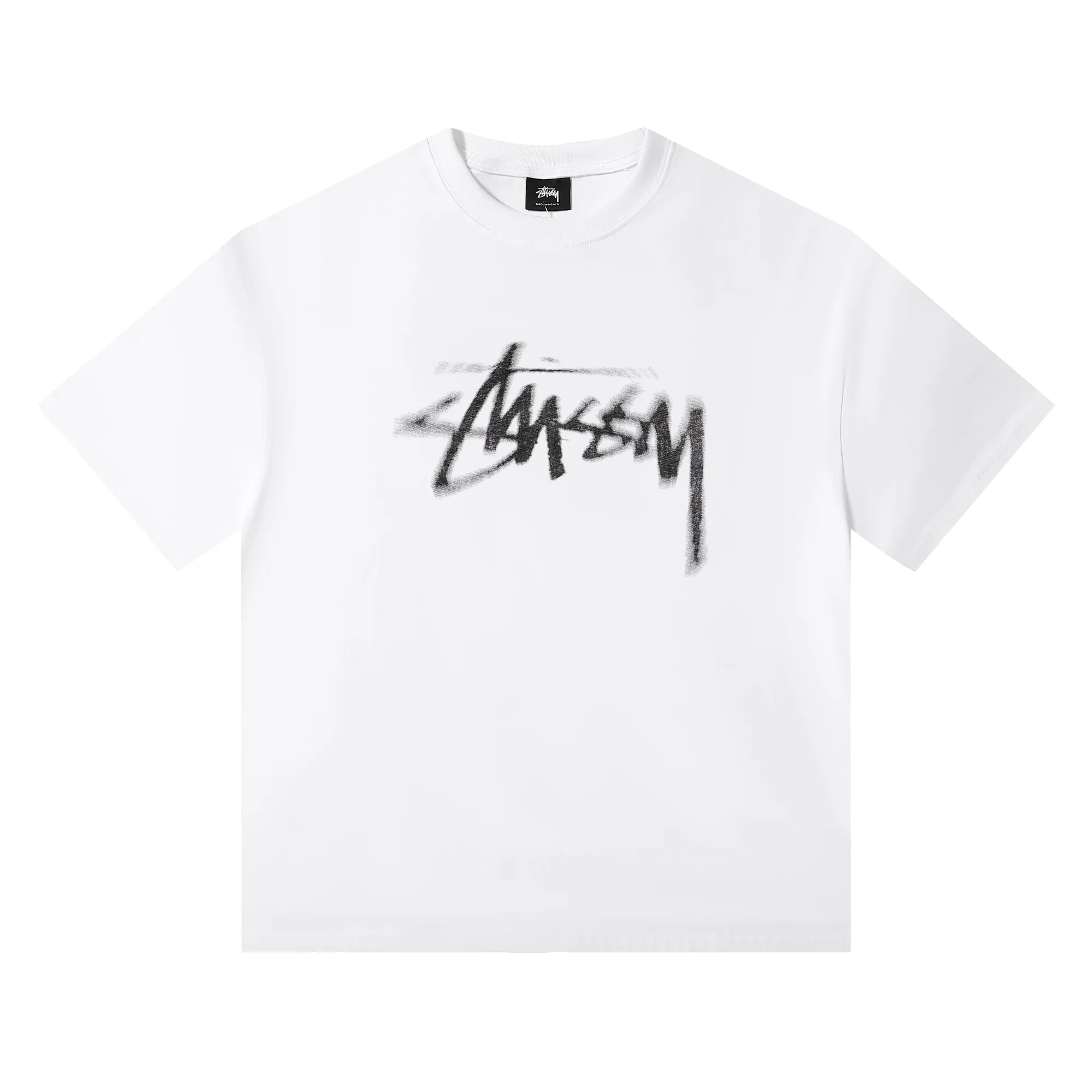 Shadow Script Logo Cotton T-Shirt D4816145 — view 3