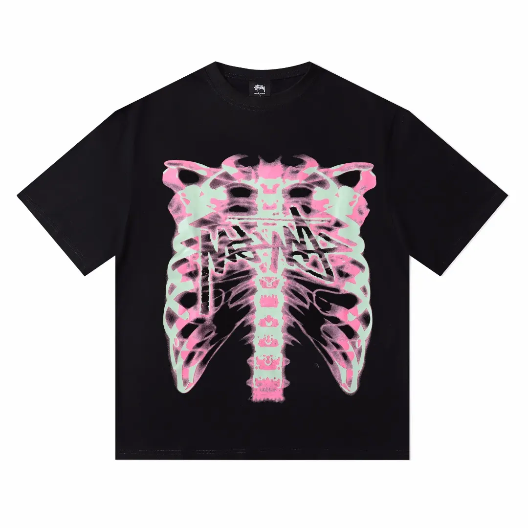 Skeleton Reflective Graphic T-Shirt D5516142 — view 3