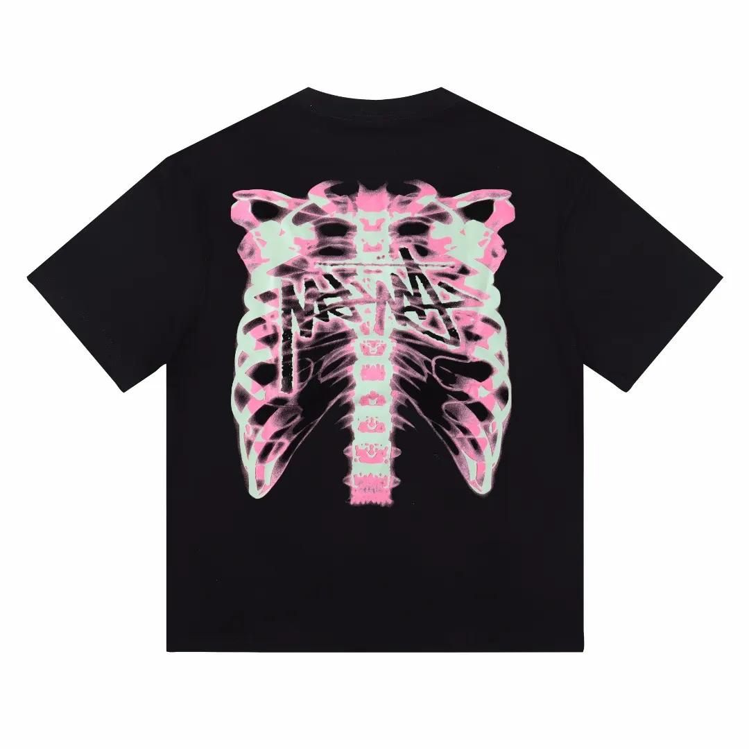 Skeleton Reflective Graphic T-Shirt D5516142 — view 4