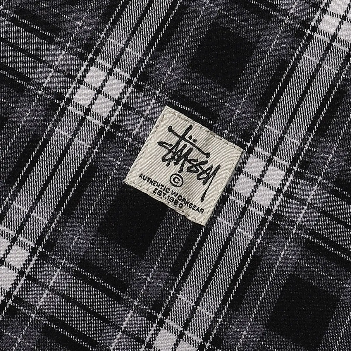 Reversible Plaid and Solid Zip-Up Jacket D13516060 — view 7