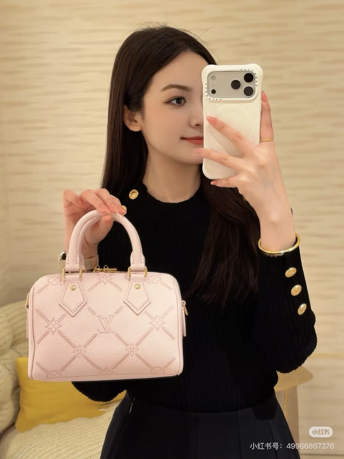 Speedy 20 Monogram Empreinte Mini Bag D32018249