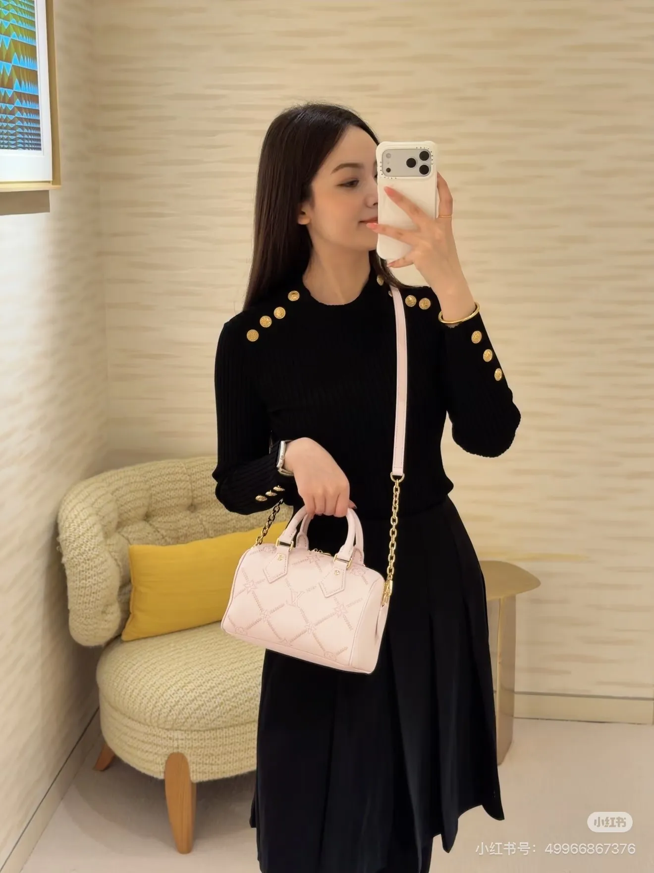 Speedy 20 Monogram Empreinte Mini Bag D32018249 — view 3