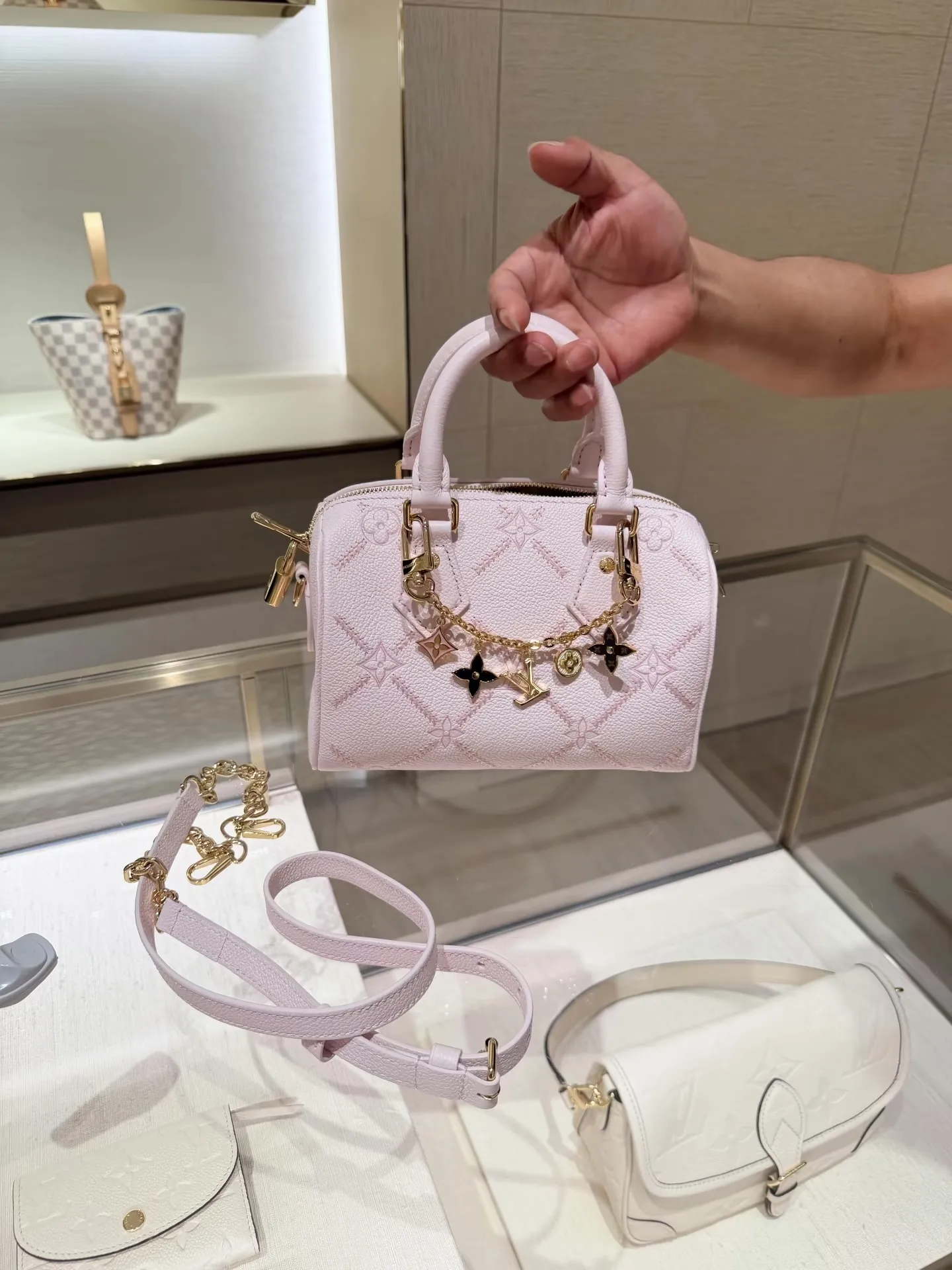 Speedy 20 Monogram Empreinte Mini Bag D32018249 — view 6