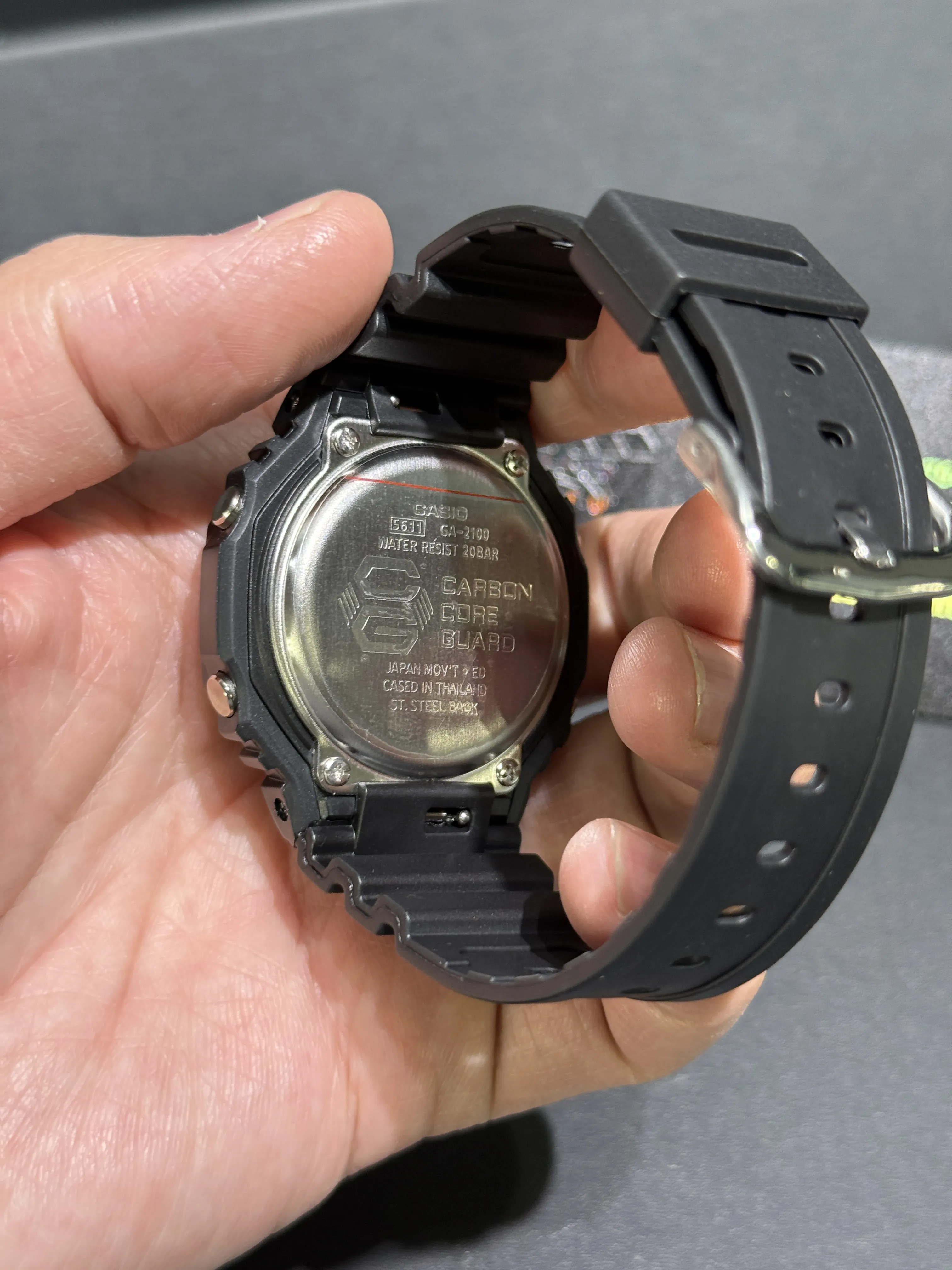 Casio G-Shock GA-2100-Style Rainbow Accent Watch D202519426 — view 7