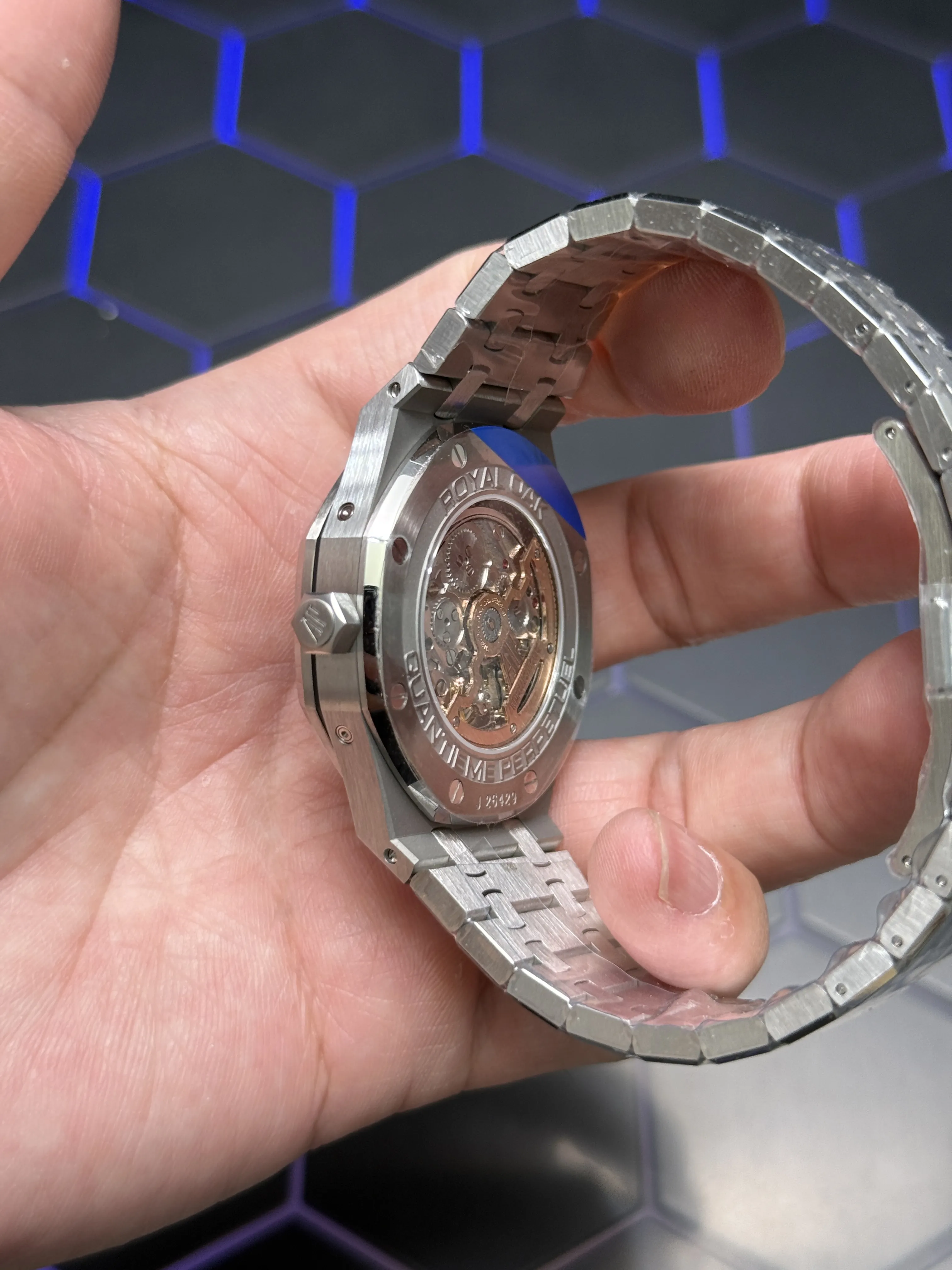 AP Royal Oak-Style Black Calendar Moonphase Watch D472519432 — view 7