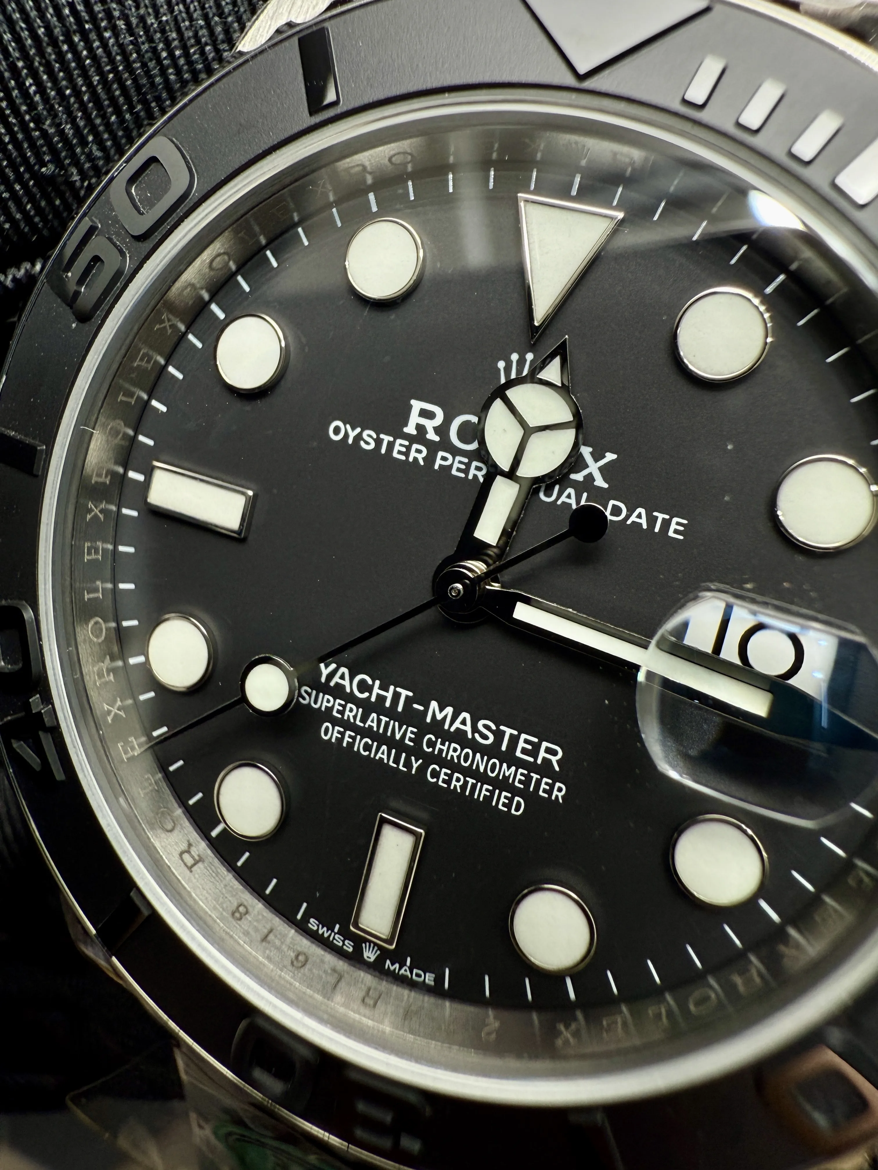 Rolex Yacht-Master 42-Style Black Dial Watch D526519441 — view 8