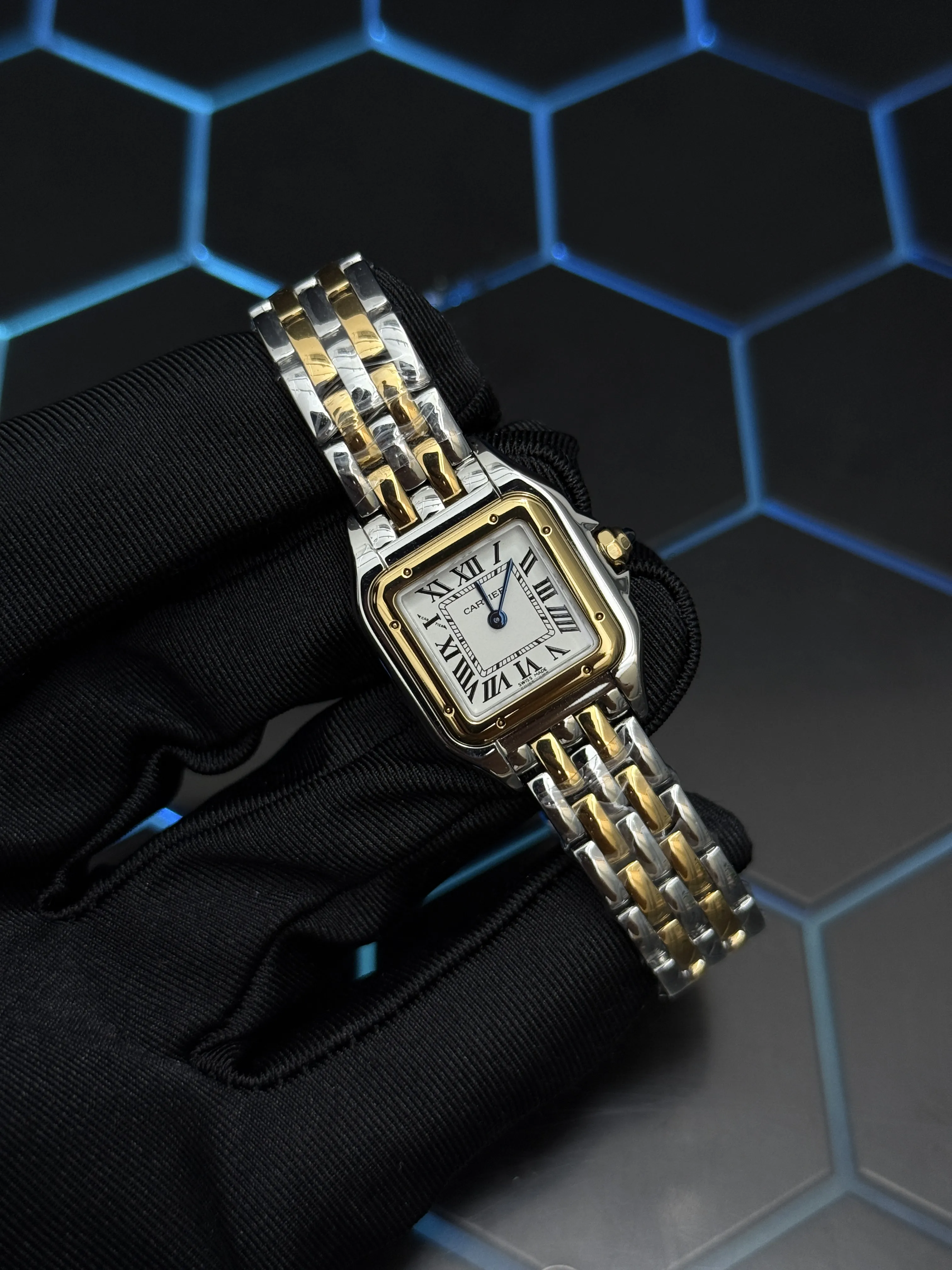Cartier Panthere-Style Two-Tone Roman Dial Watch D324019461 — view 2