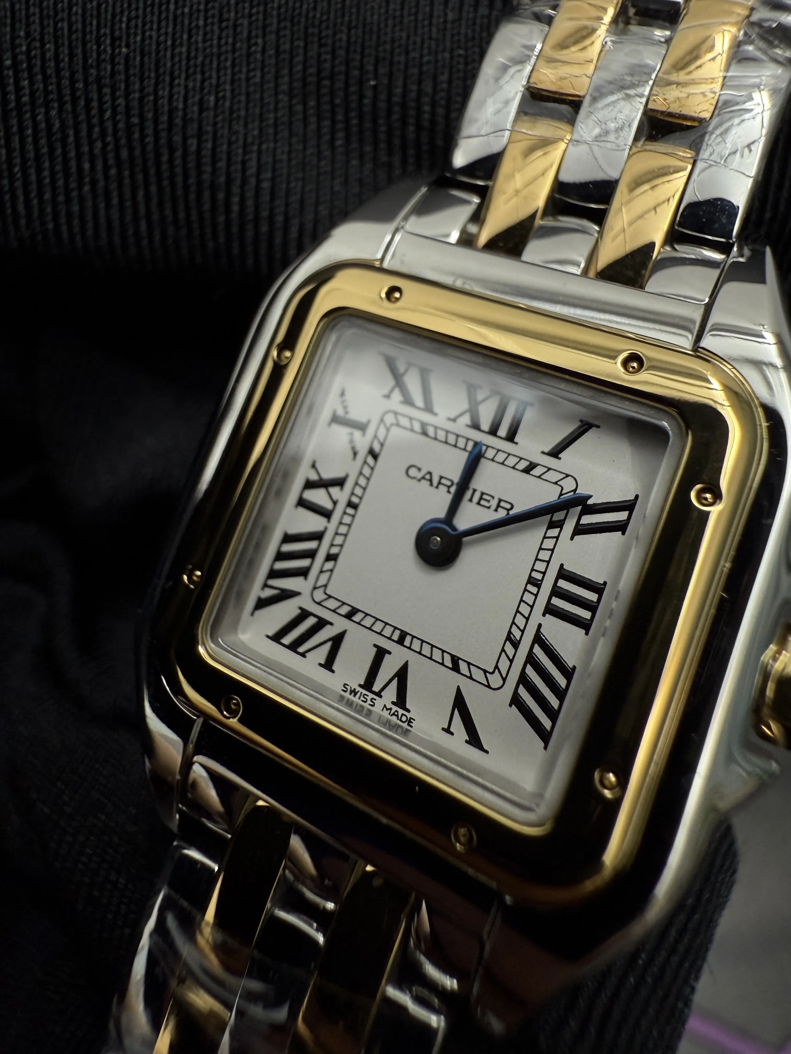 Cartier Panthere-Style Two-Tone Roman Dial Watch D324019461 — view 9