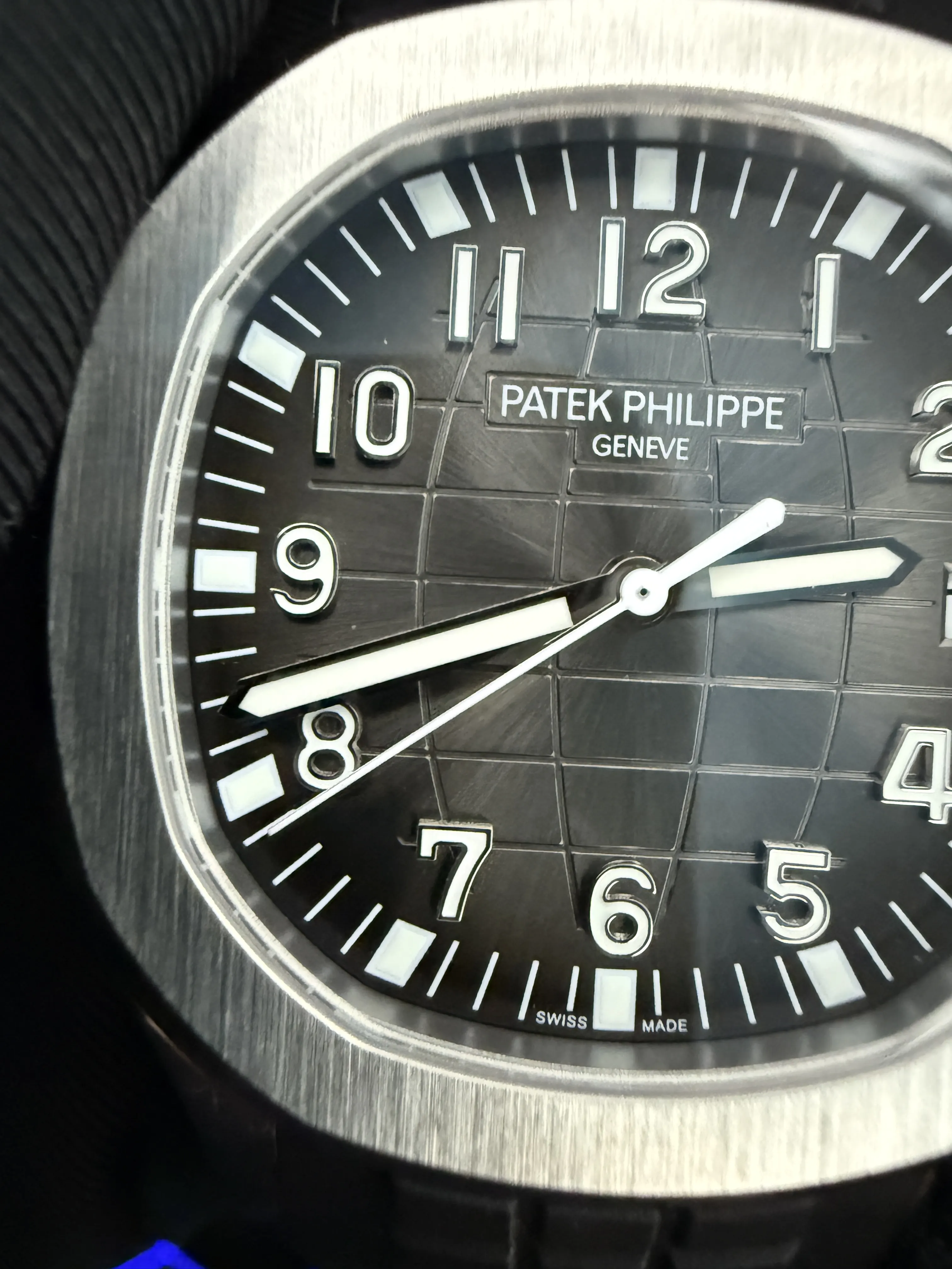 Patek Philippe Aquanaut-Style Brown Dial Black Strap Watch D391519481 — view 13