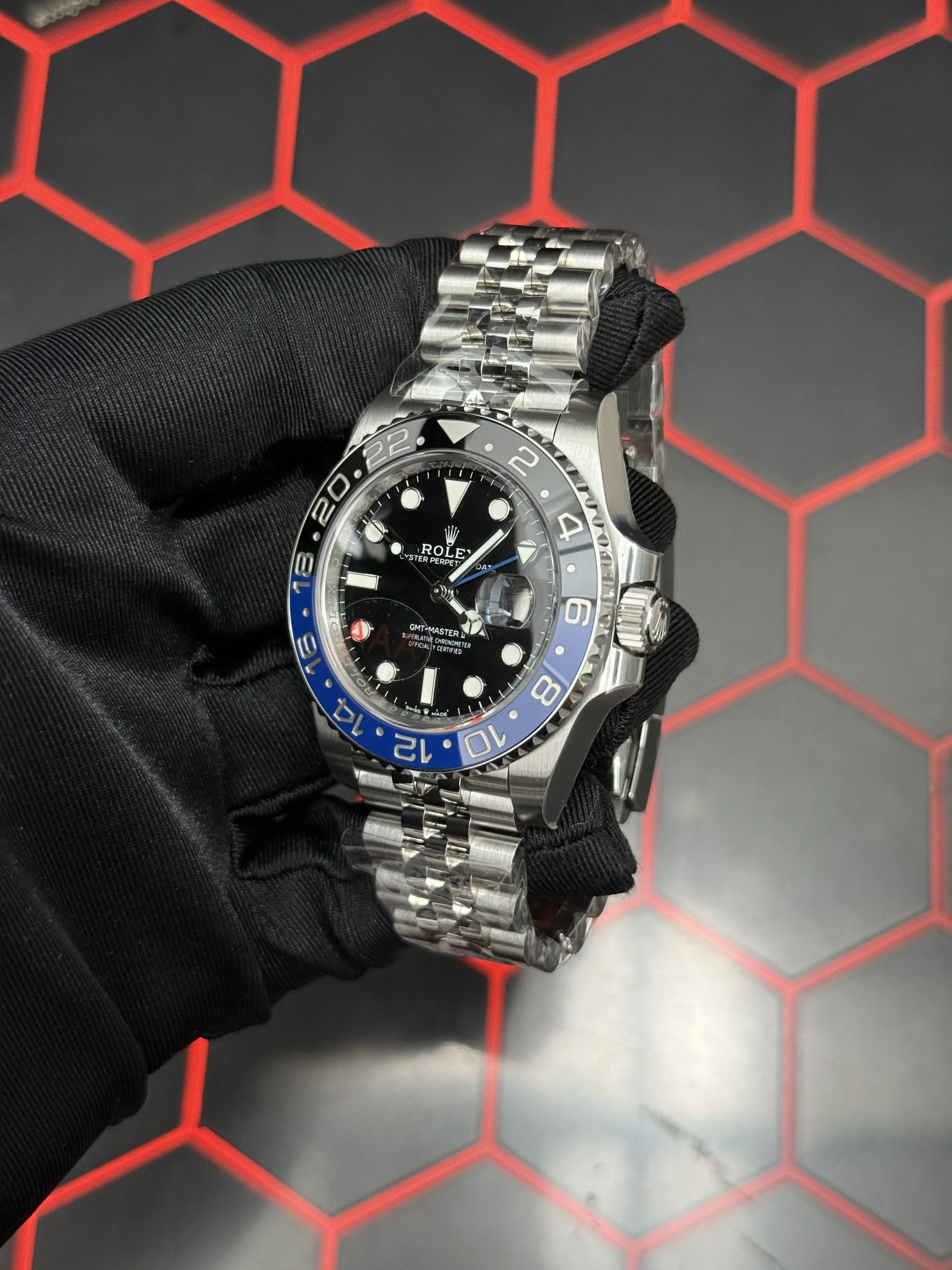Rolex GMT-Master II-Style Black-and-Blue Bezel Watch D459019510 — view 5