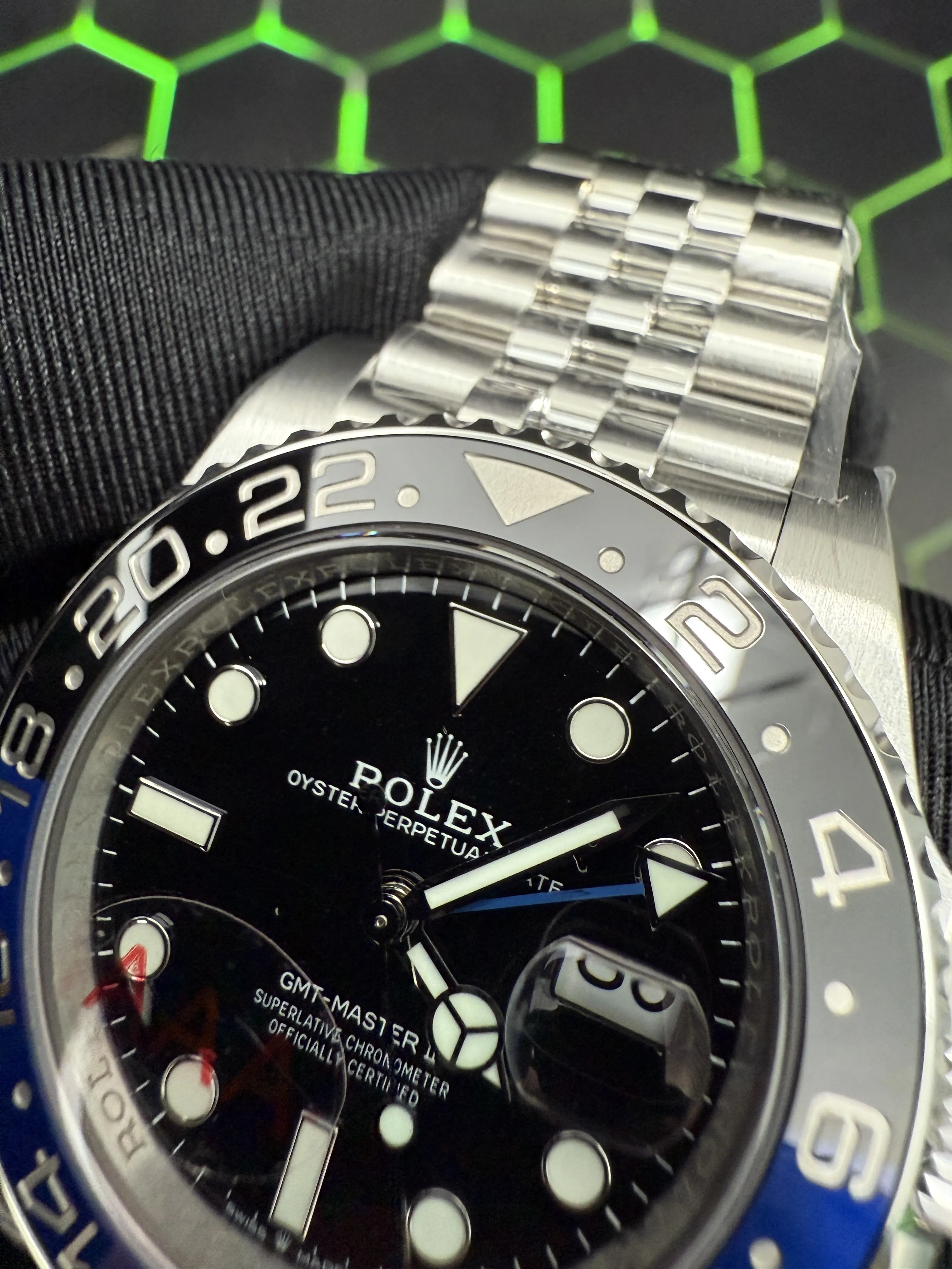 Rolex GMT-Master II-Style Black-and-Blue Bezel Watch D459019510 — view 13