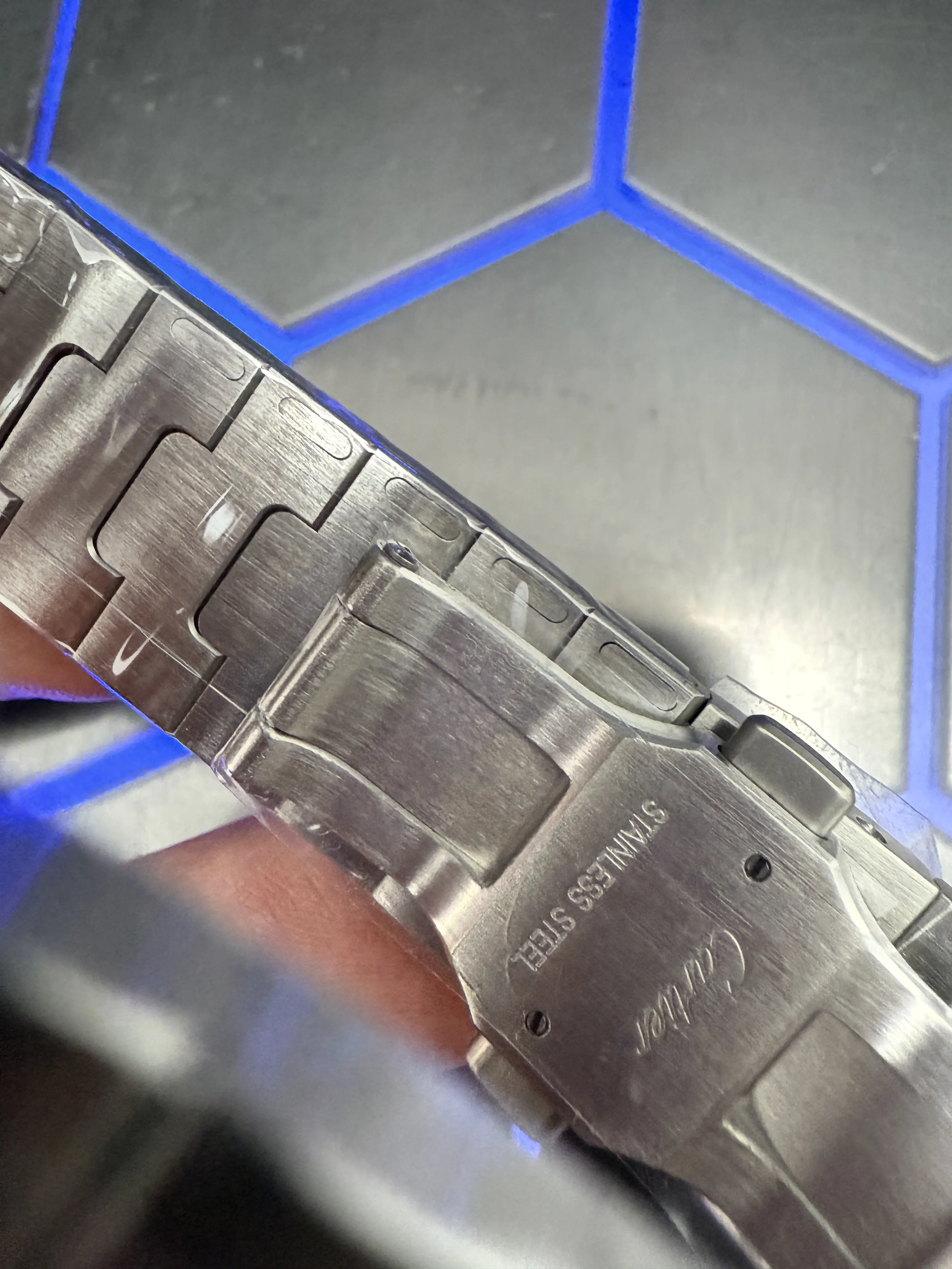 Cartier Santos-Style Silver Openworked Watch D506319518 — view 10