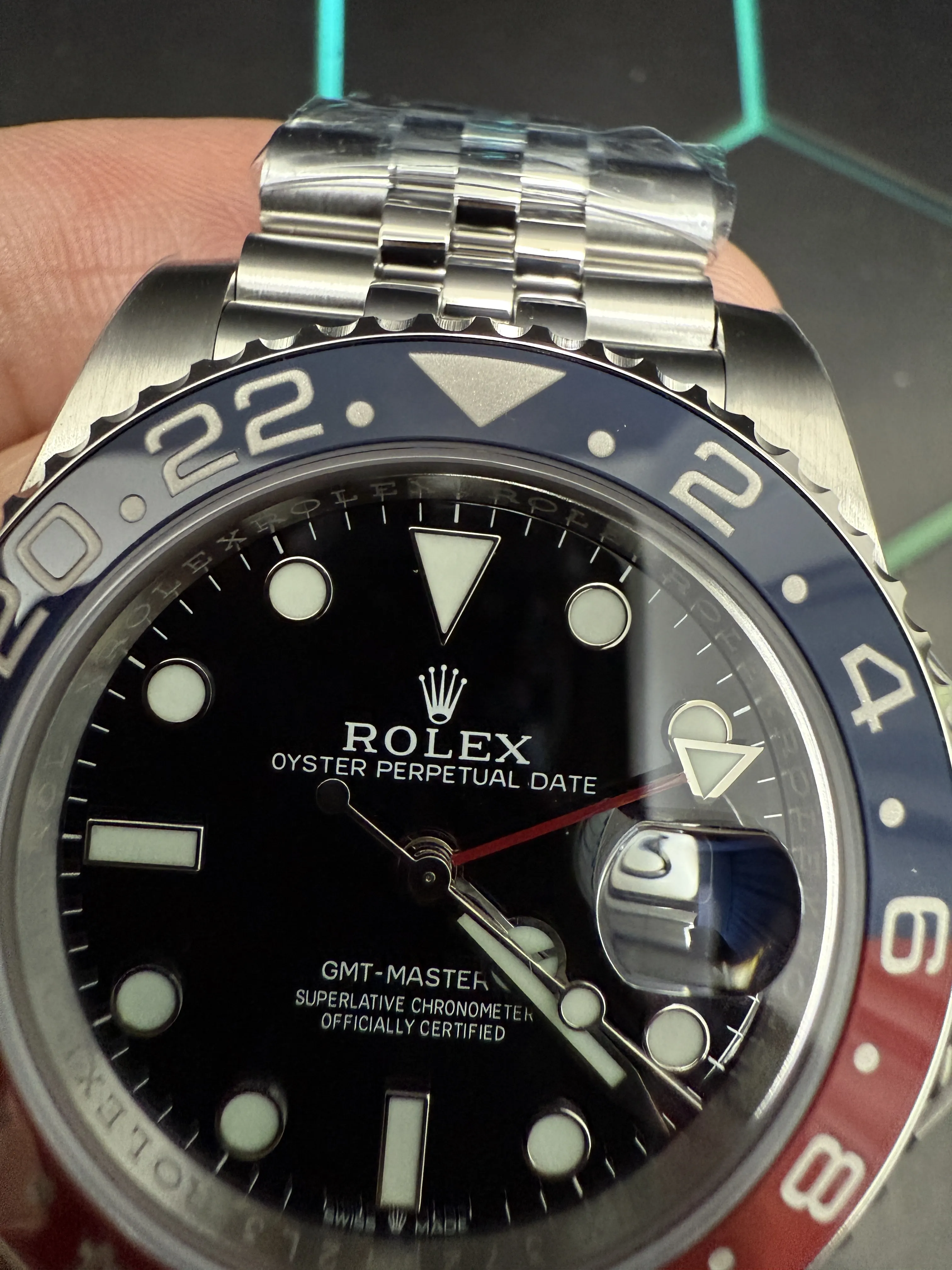 Rolex GMT-Master II-Style Red-and-Blue Bezel Watch D459019523 — view 11