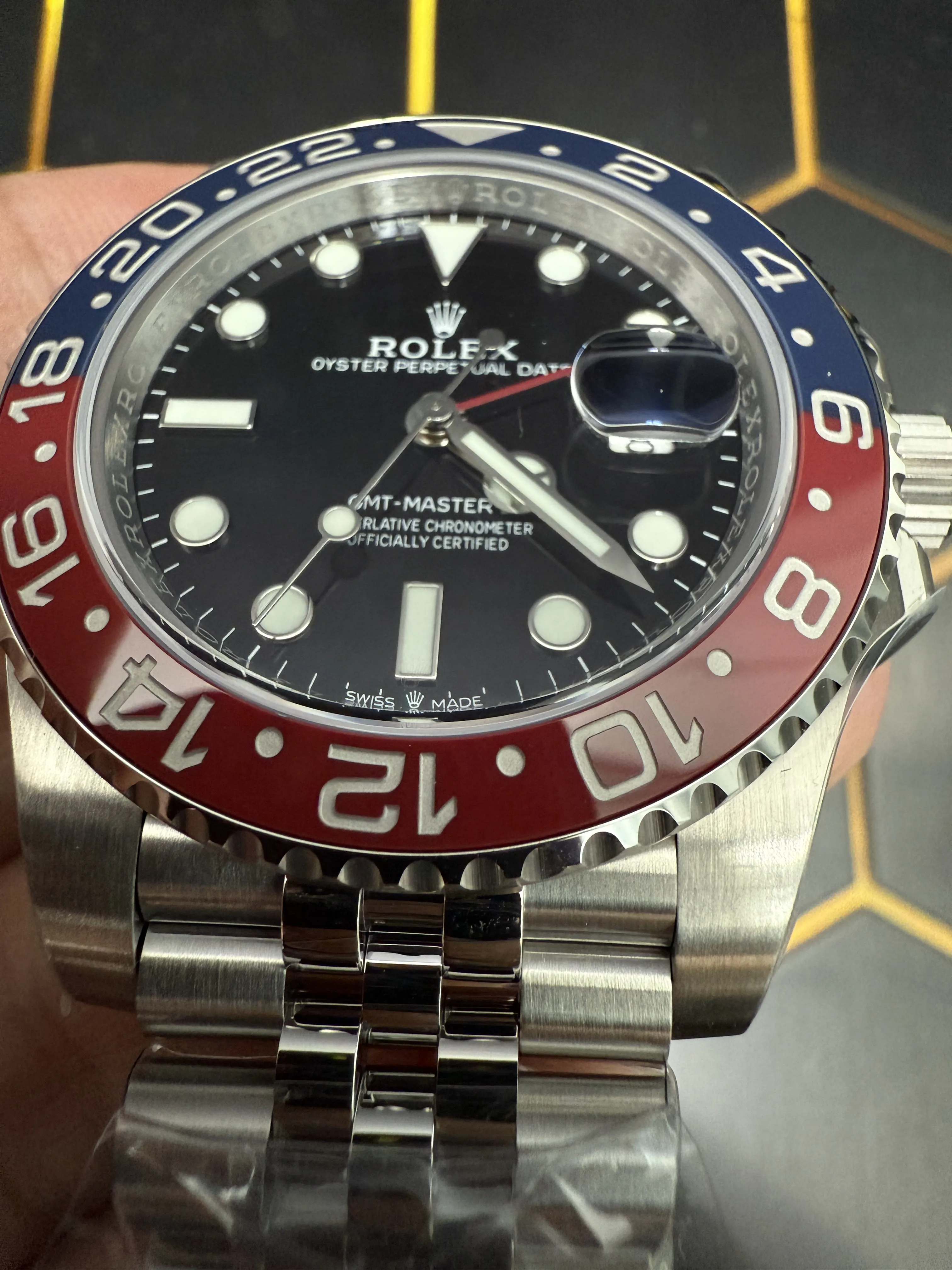 Rolex GMT-Master II-Style Red-and-Blue Bezel Watch D459019523 — view 13