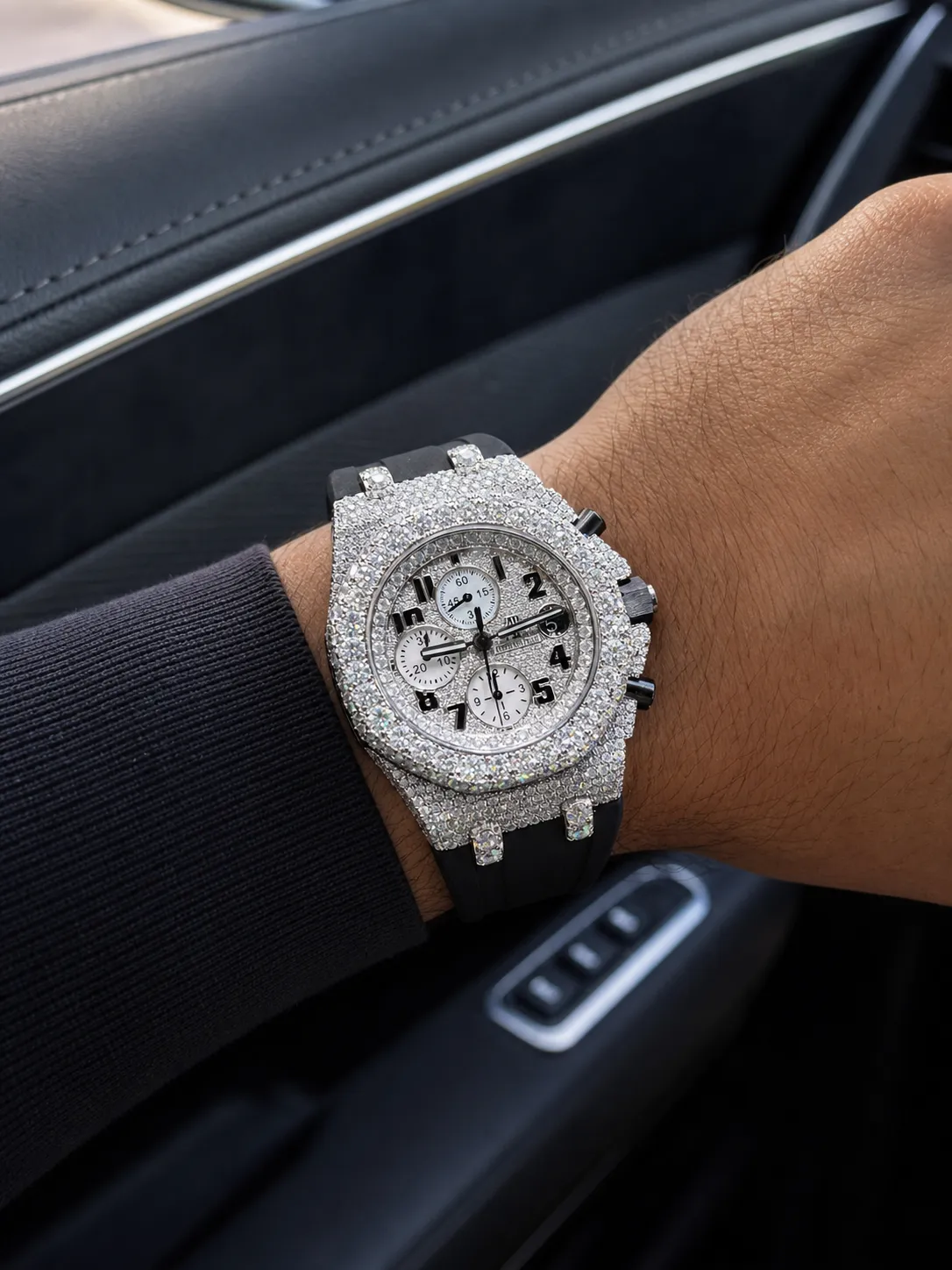 Royal Oak Offshore Icedout Chronograph Watch D877519244
